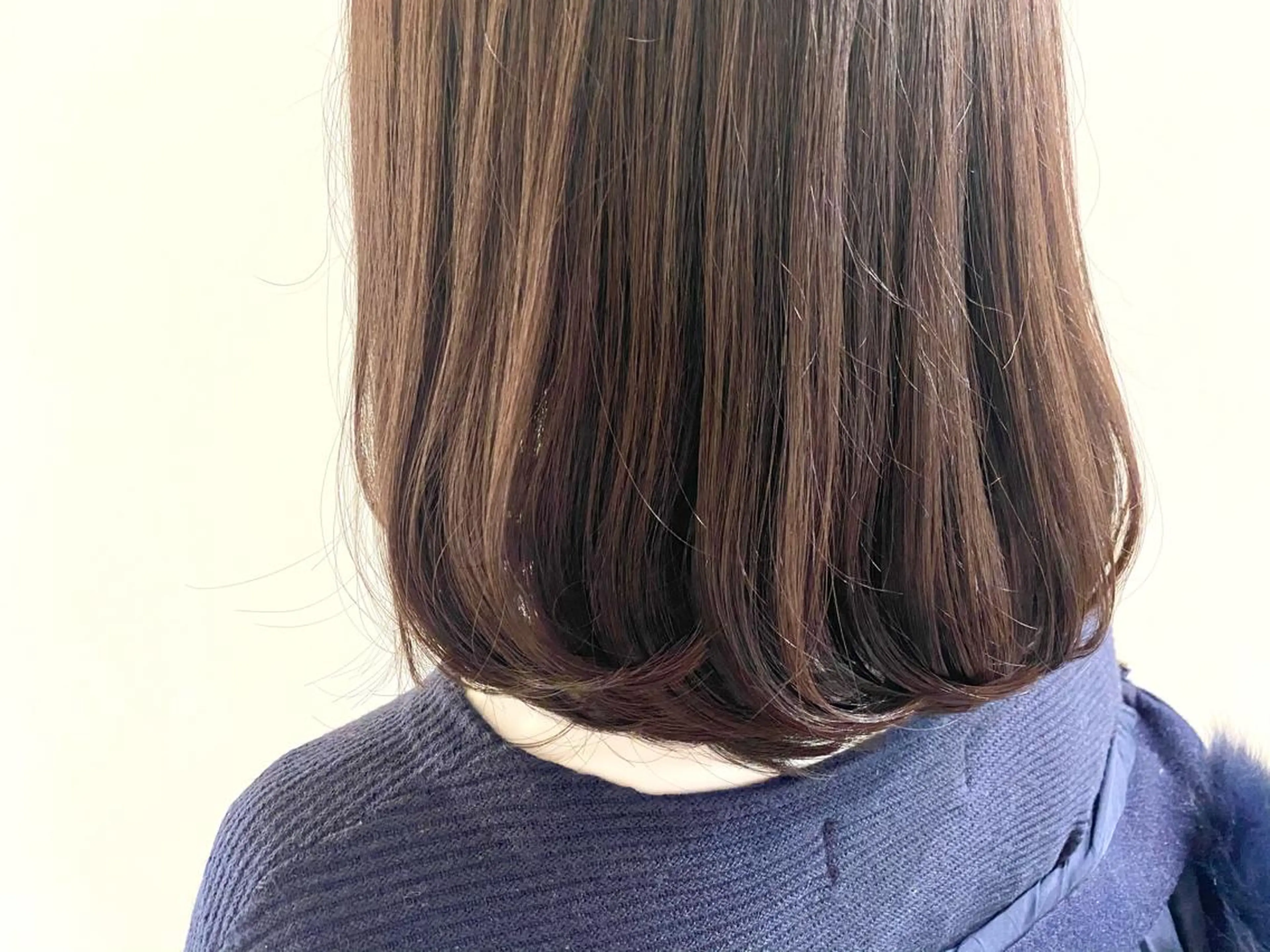 セミロング カラー ラベンダーカラー カット ヘアカラー トリートメント CARICIA🌱 masaeのヘアスタイル