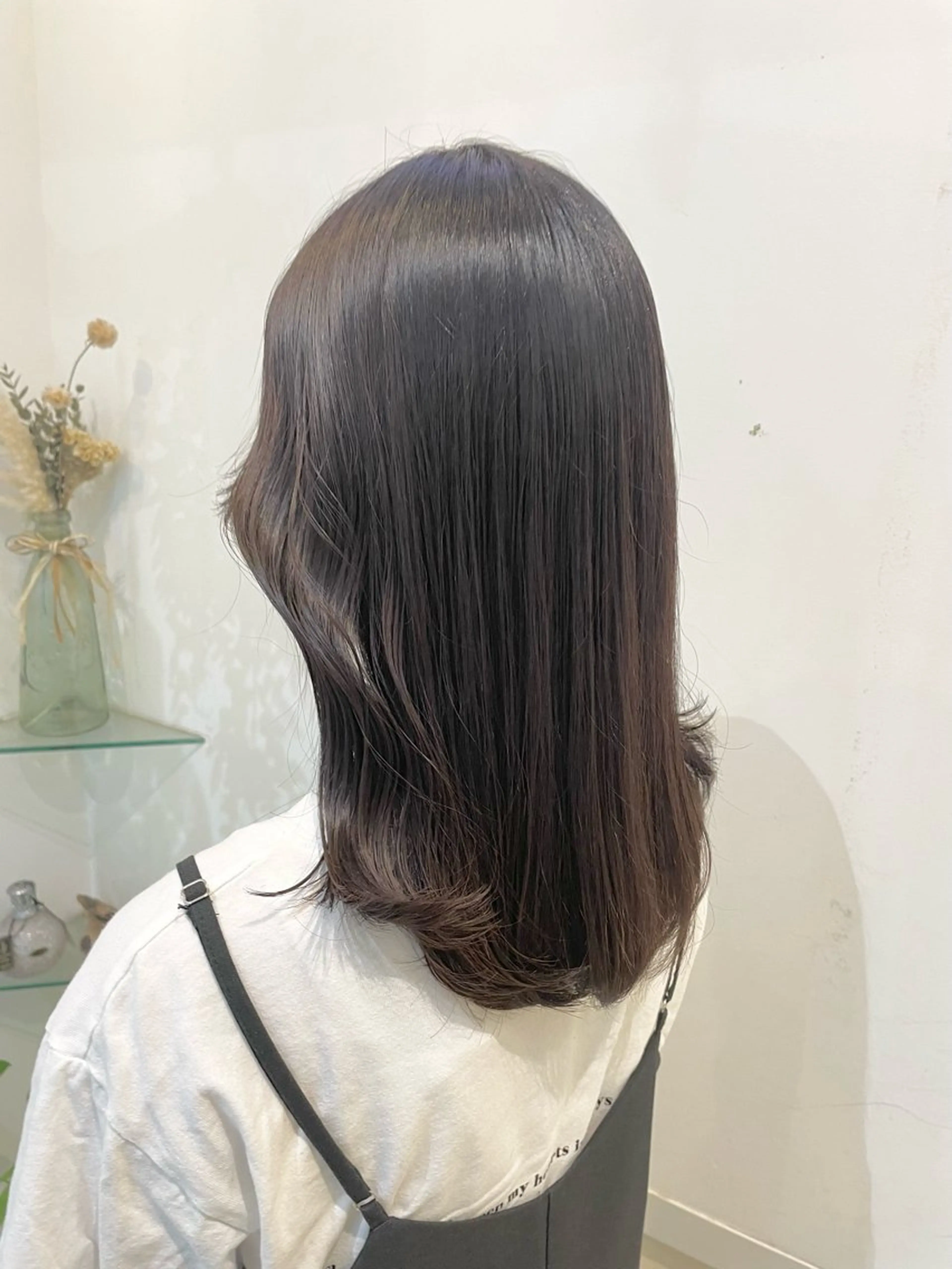 ロング カラー カット ヘアカラー トリートメント 髪質改善カラー🤍 エクステ✨君島由実子のヘアスタイル