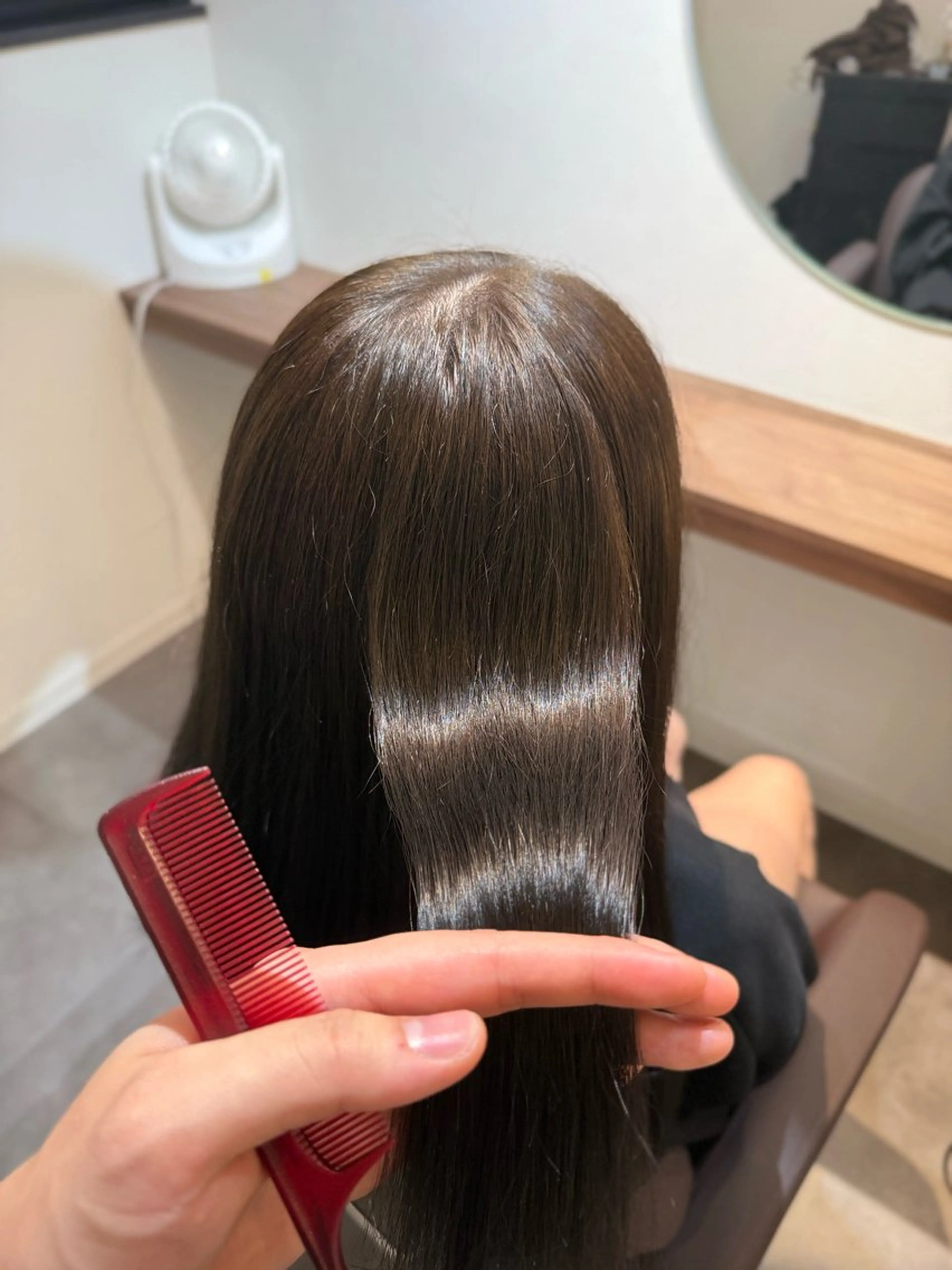 セミロング アッシュ トリートメント ヘアカラー トリートメント ece.sie所属・ece.sie ゆら💎のヘアスタイル