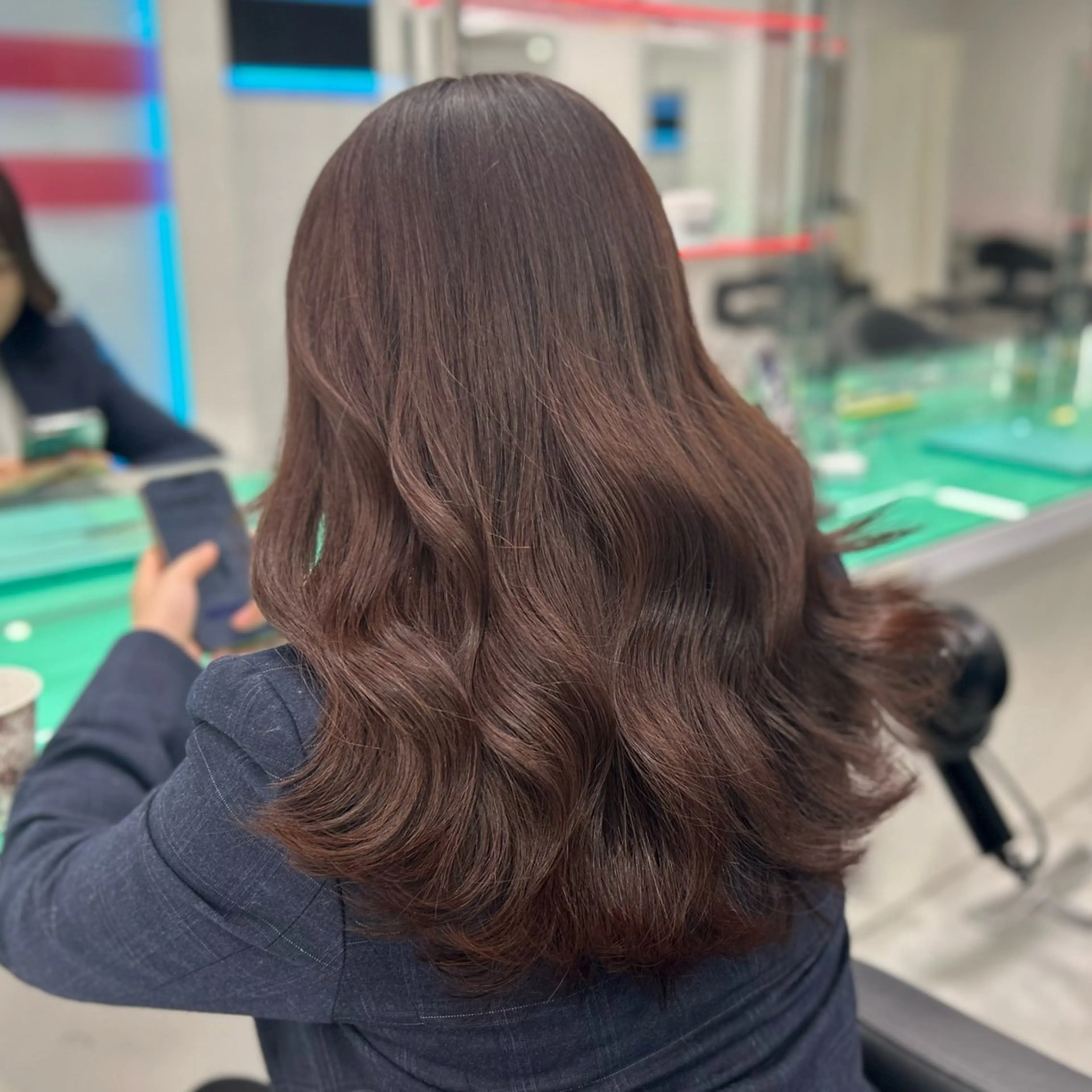 ロング Miwa🤍ダメージ レスカラー特化🦢のヘアスタイル