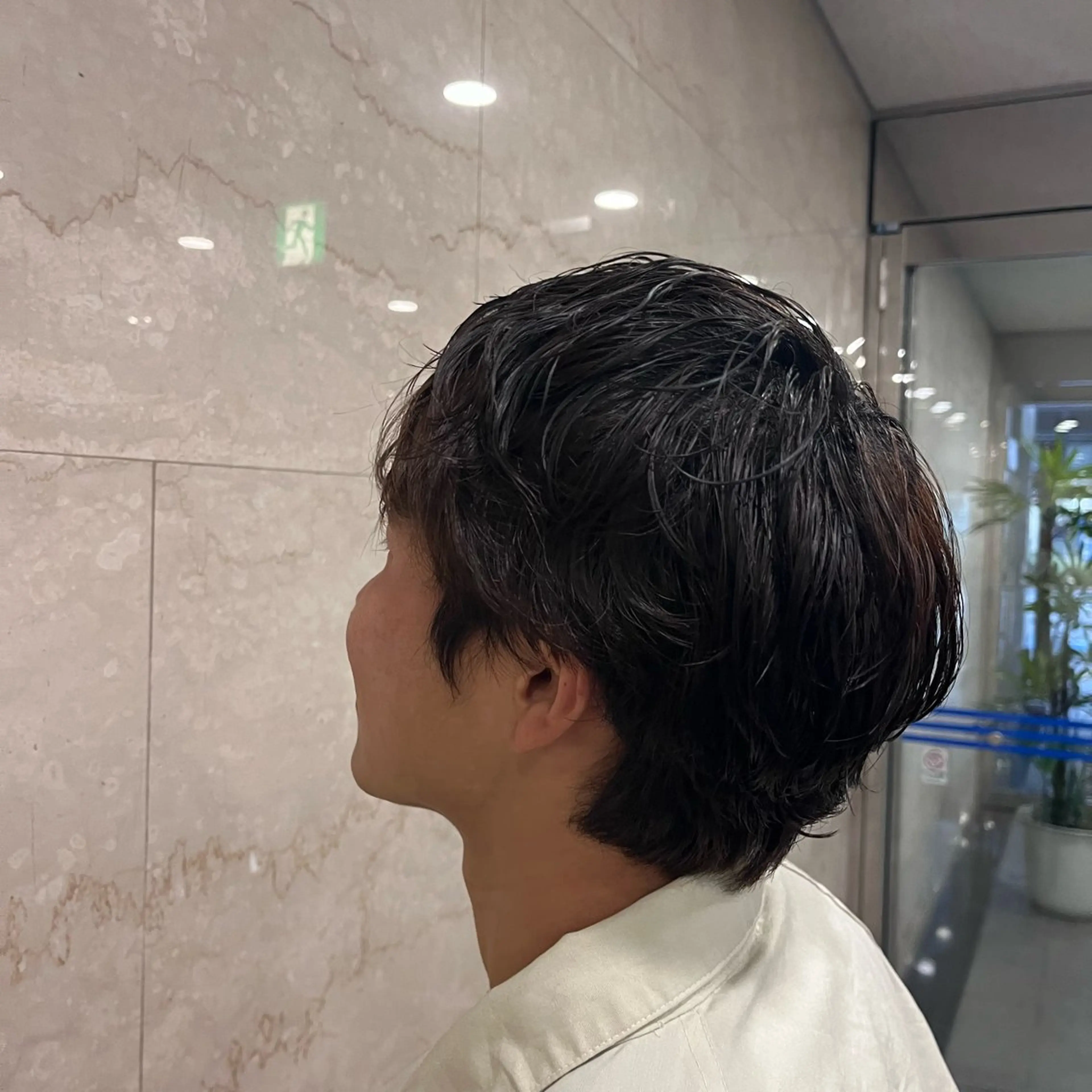 メンズ パーマ 太田 渚遊のヘアスタイル