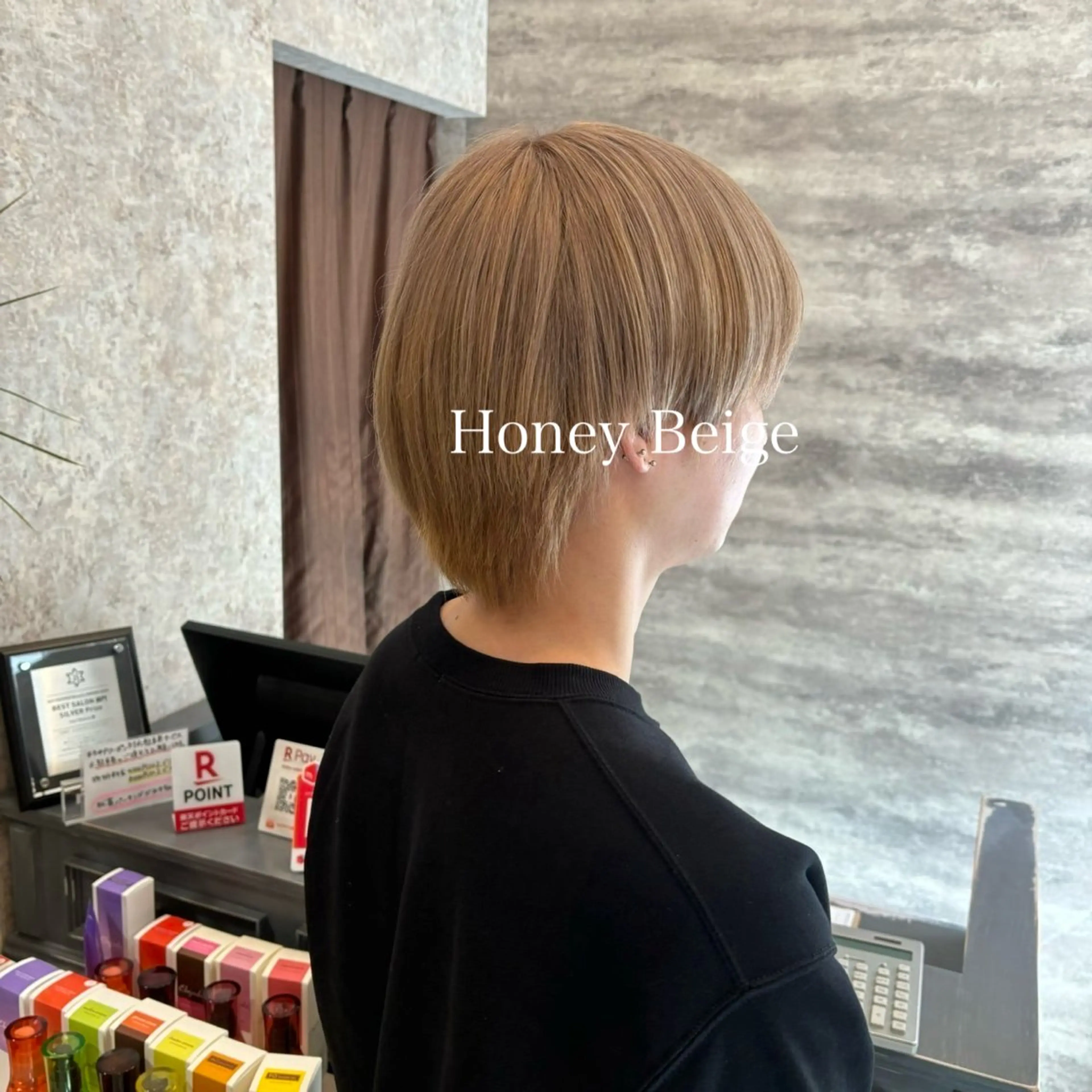 ショート カラー ブリーチ ブルーカラー ダブルカラー グラデーションカラー ハイライトカラー 💈Blanco💈 カラー&ケア🌈のヘアスタイル