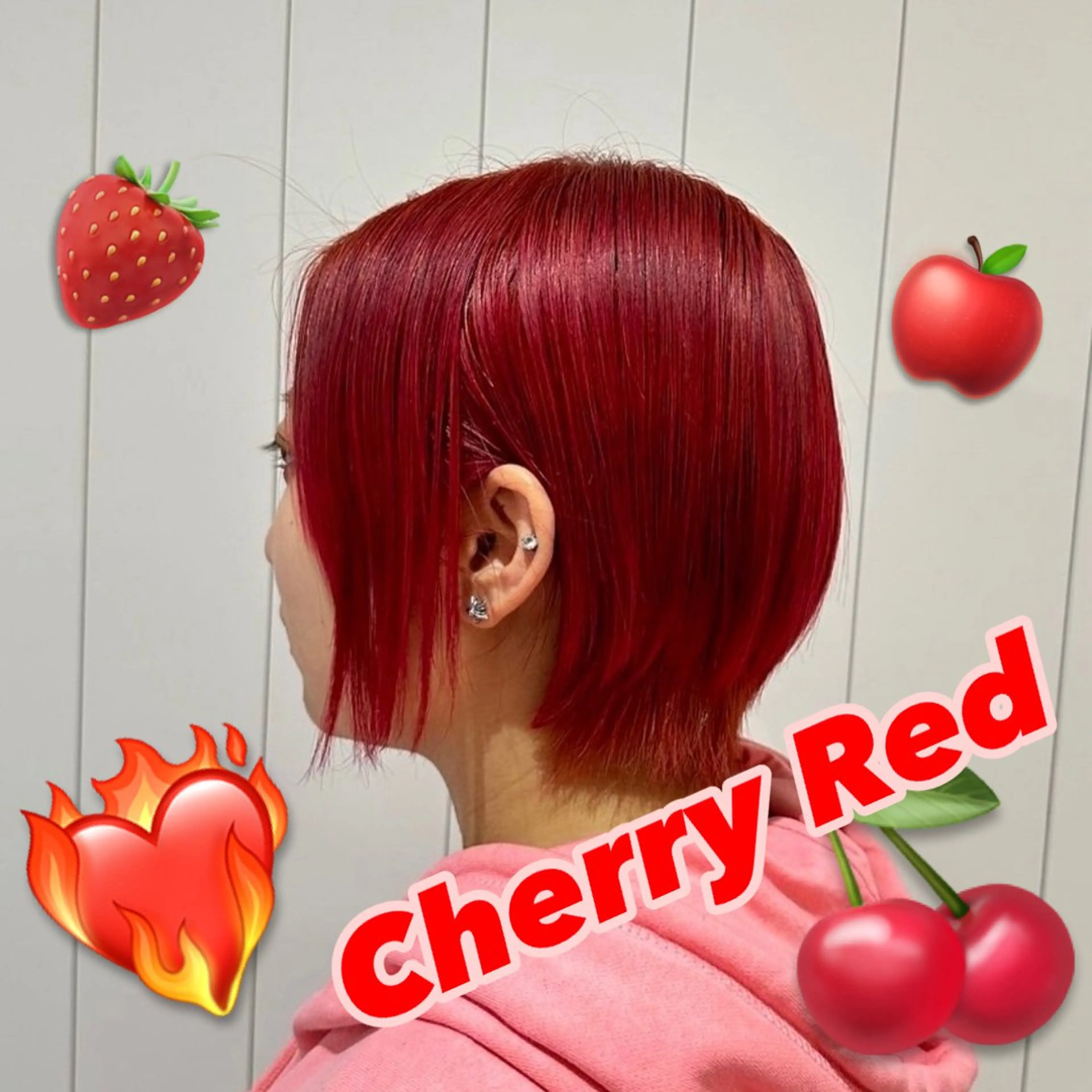 ショート カラー ヘアカラー トリートメント エリア唯一🌈ᵕ̈* 派手髪モリヤ🌺のヘアスタイル