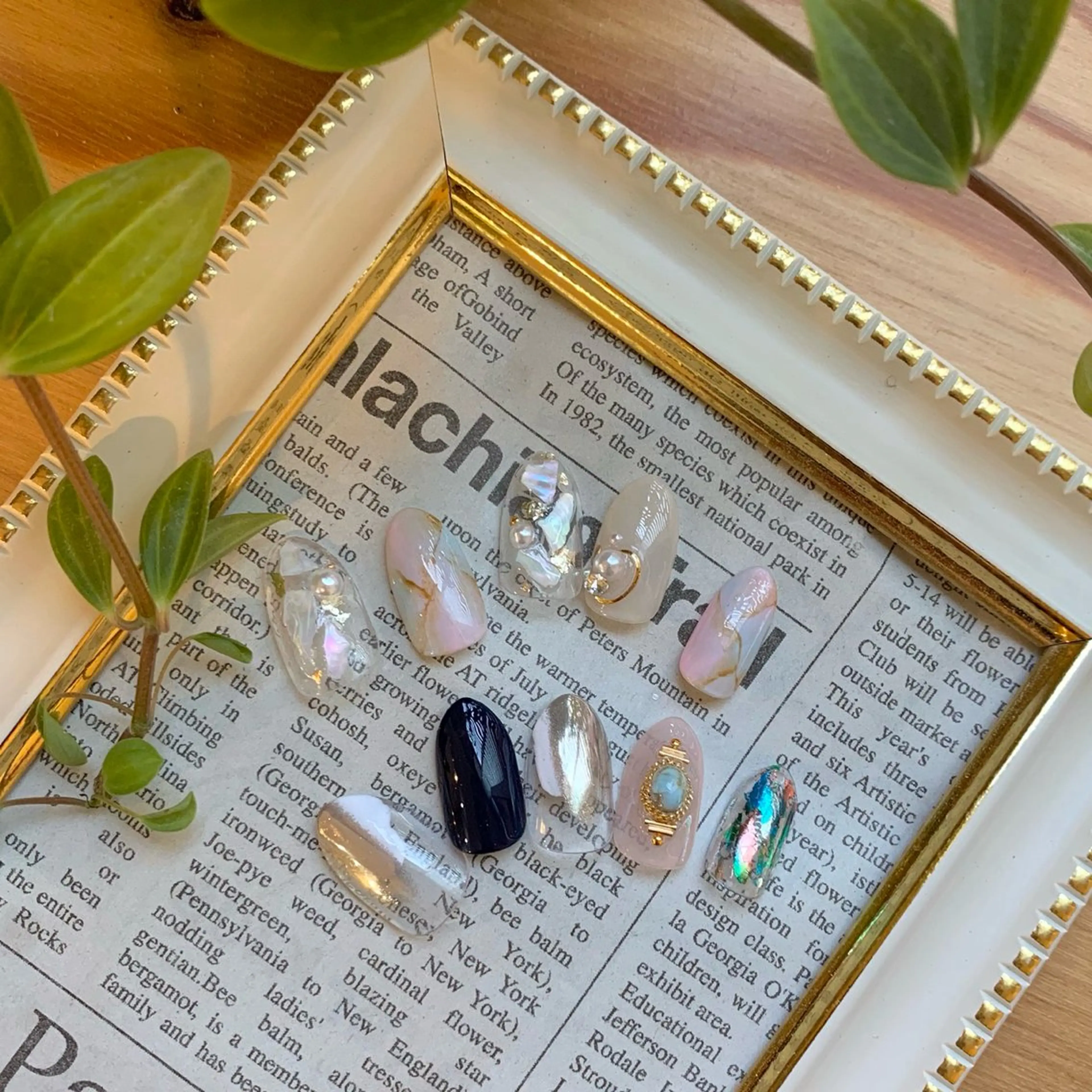 ネイル Aube Nail 佐藤のネイルデザイン