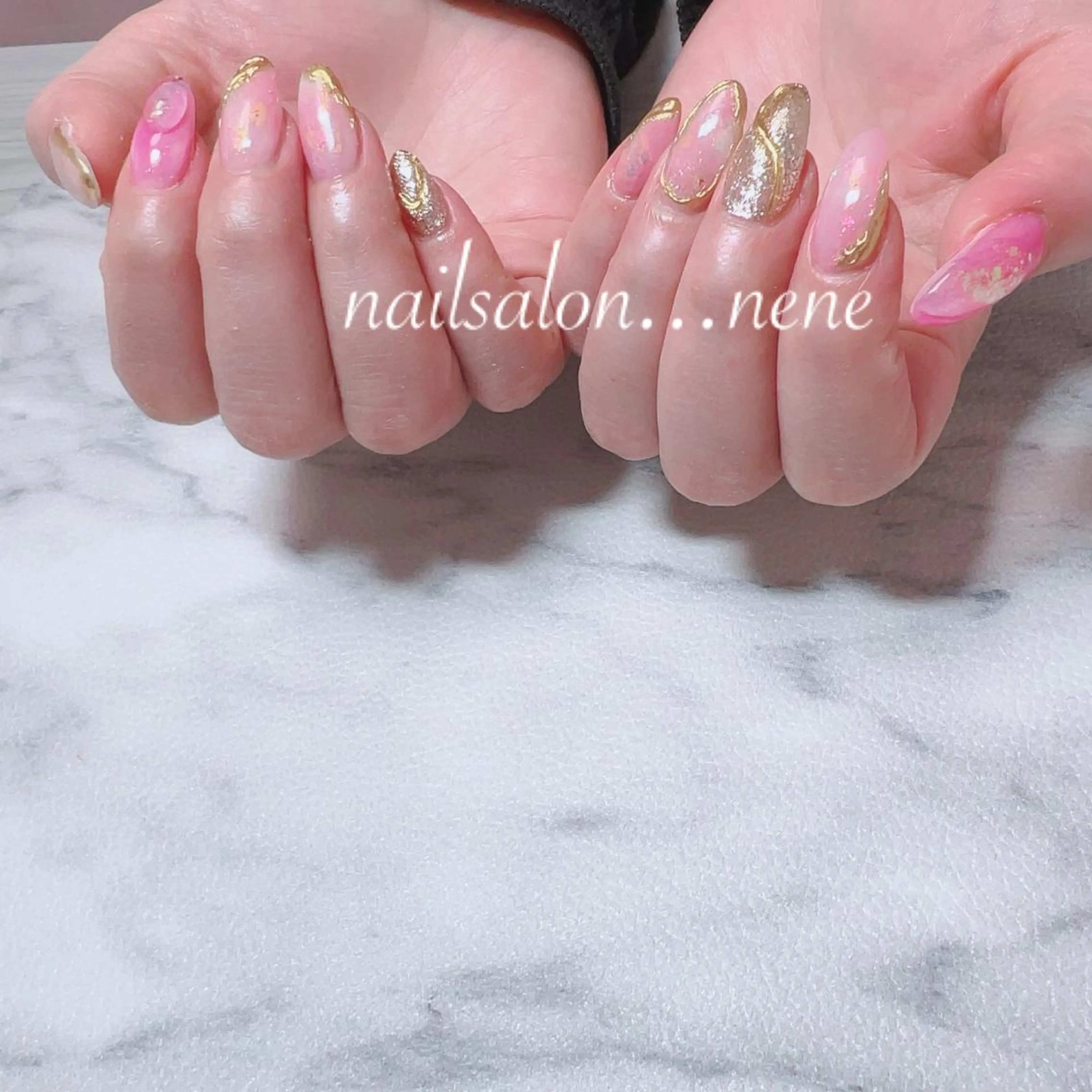 ネイル ニュアンスネイル nailsalon ...neneのネイルデザイン