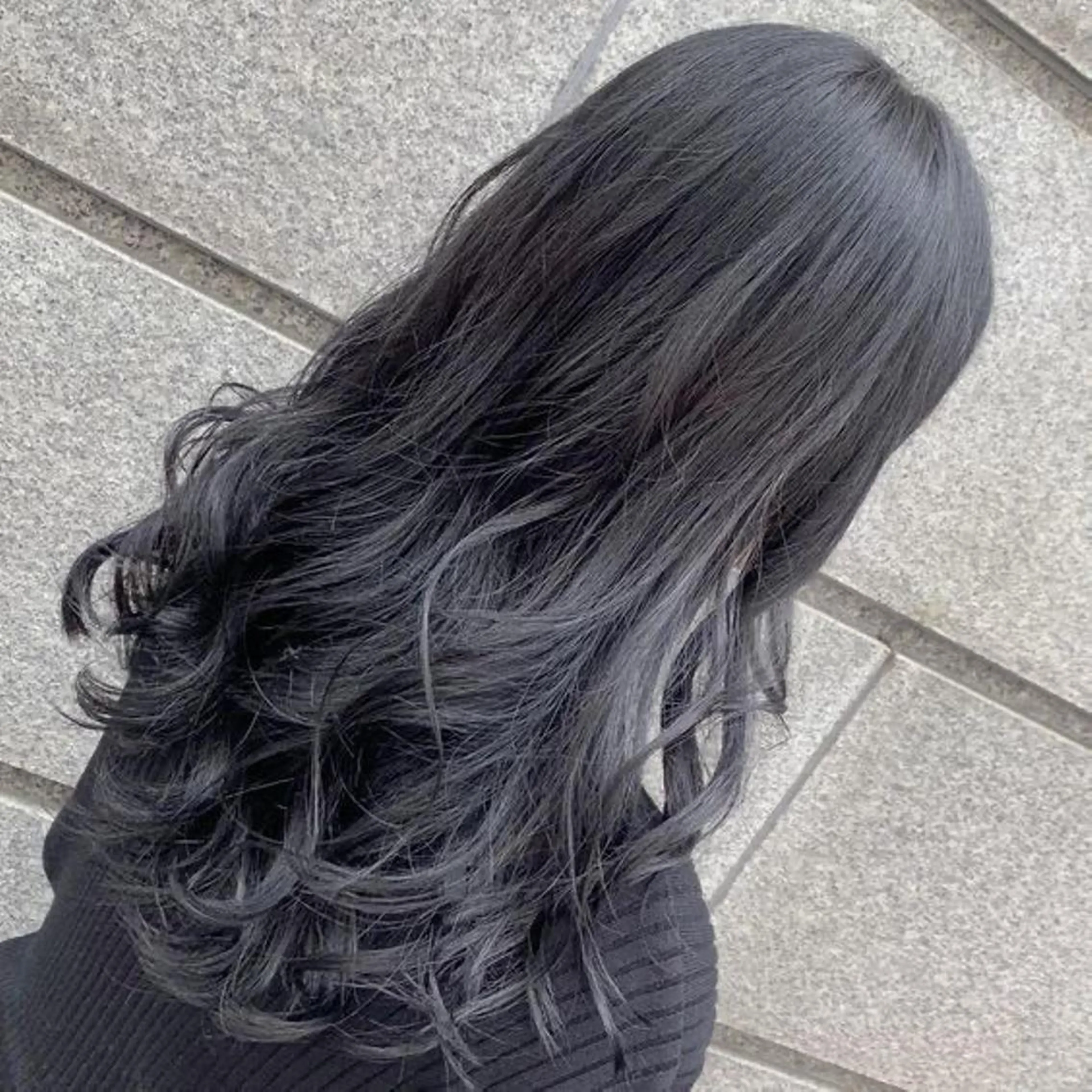 ロング ヘアカラー 韓国風レイヤー🫧 タイキのヘアスタイル