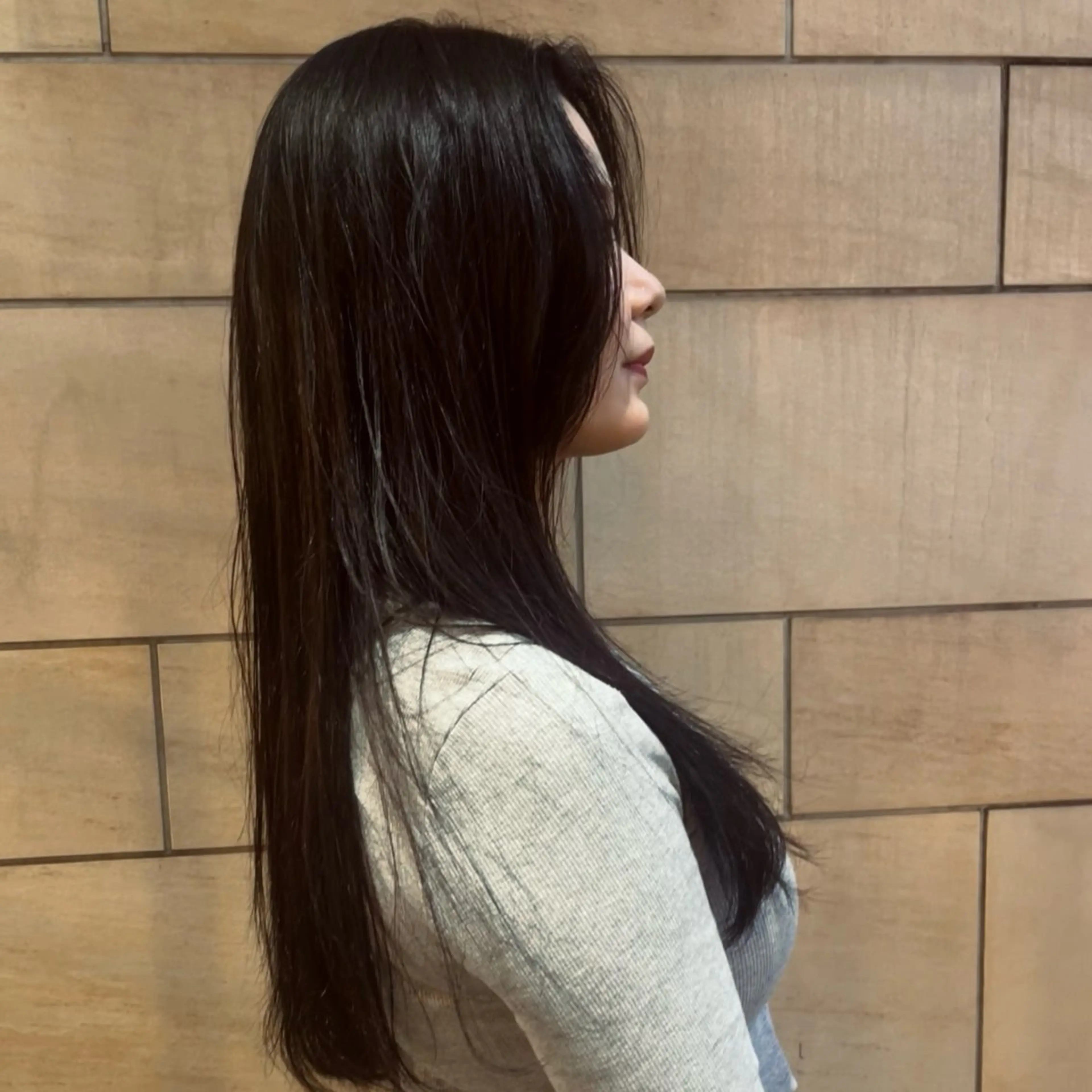 セミロング カラー 無料カラー🧹 miyukiのヘアスタイル