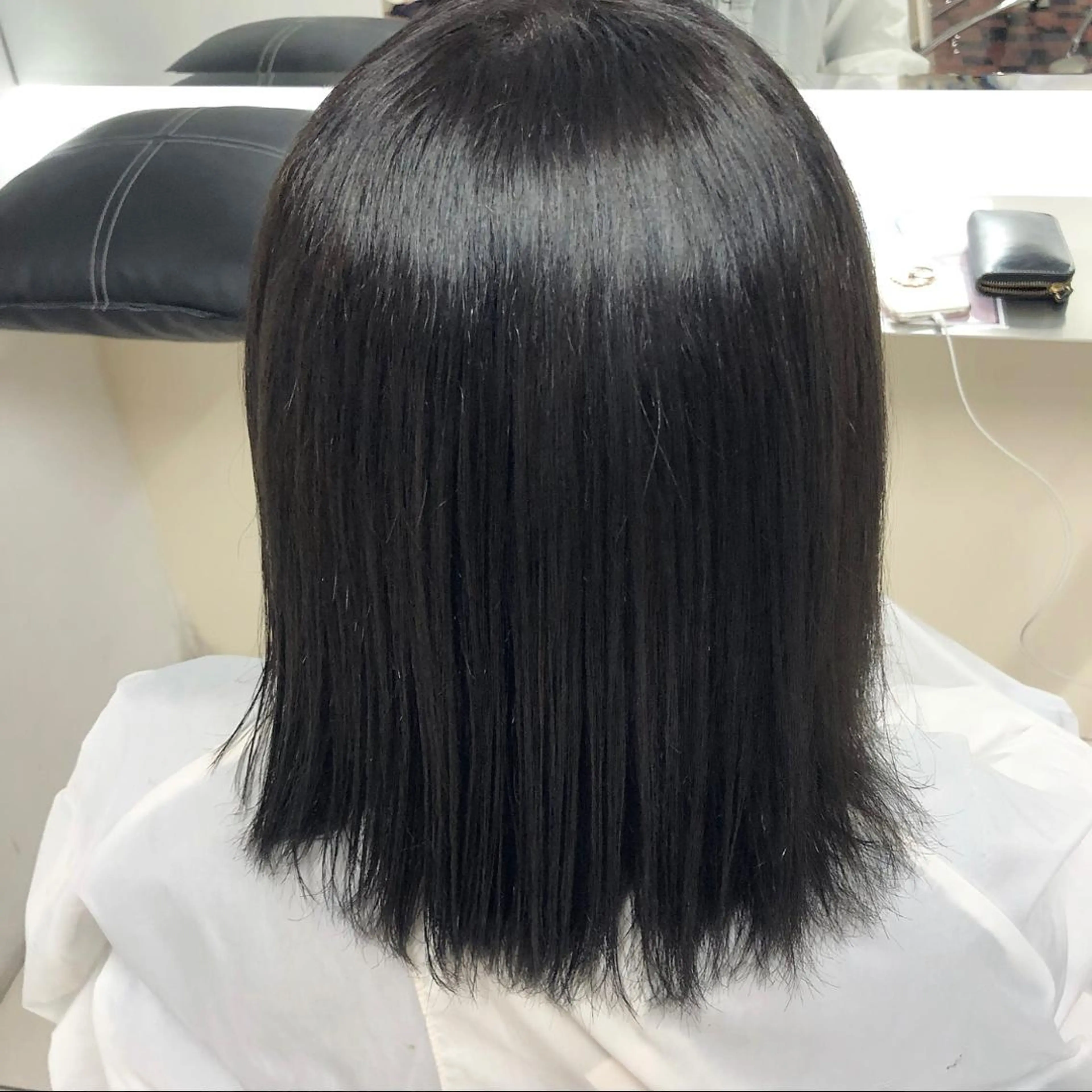 セミロング カラー ヘアカラー まつ毛/アイブロウ /髪質改善カラーのヘアスタイル