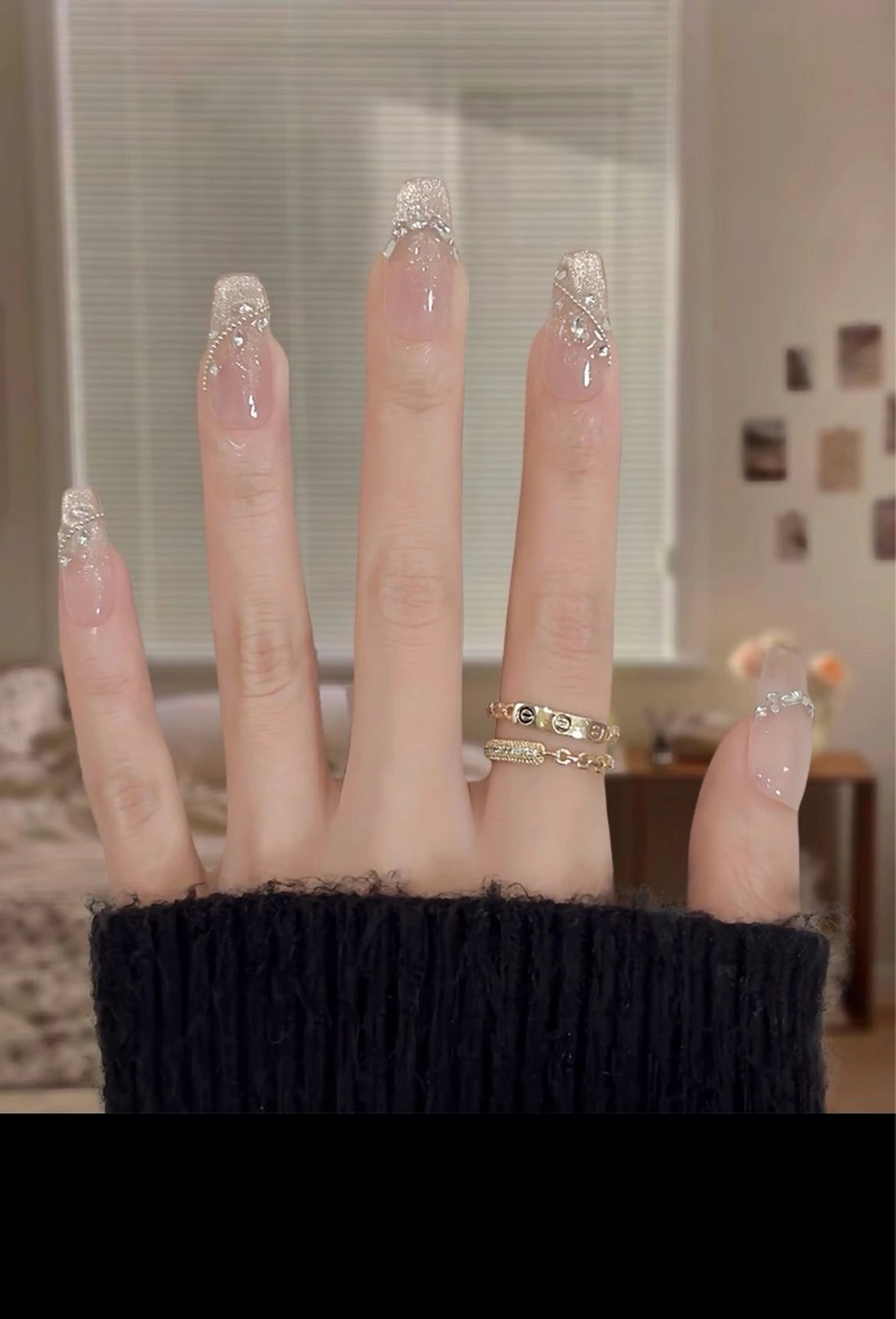 ネイル 長さ出し専門パーツ jenniferのネイルデザイン