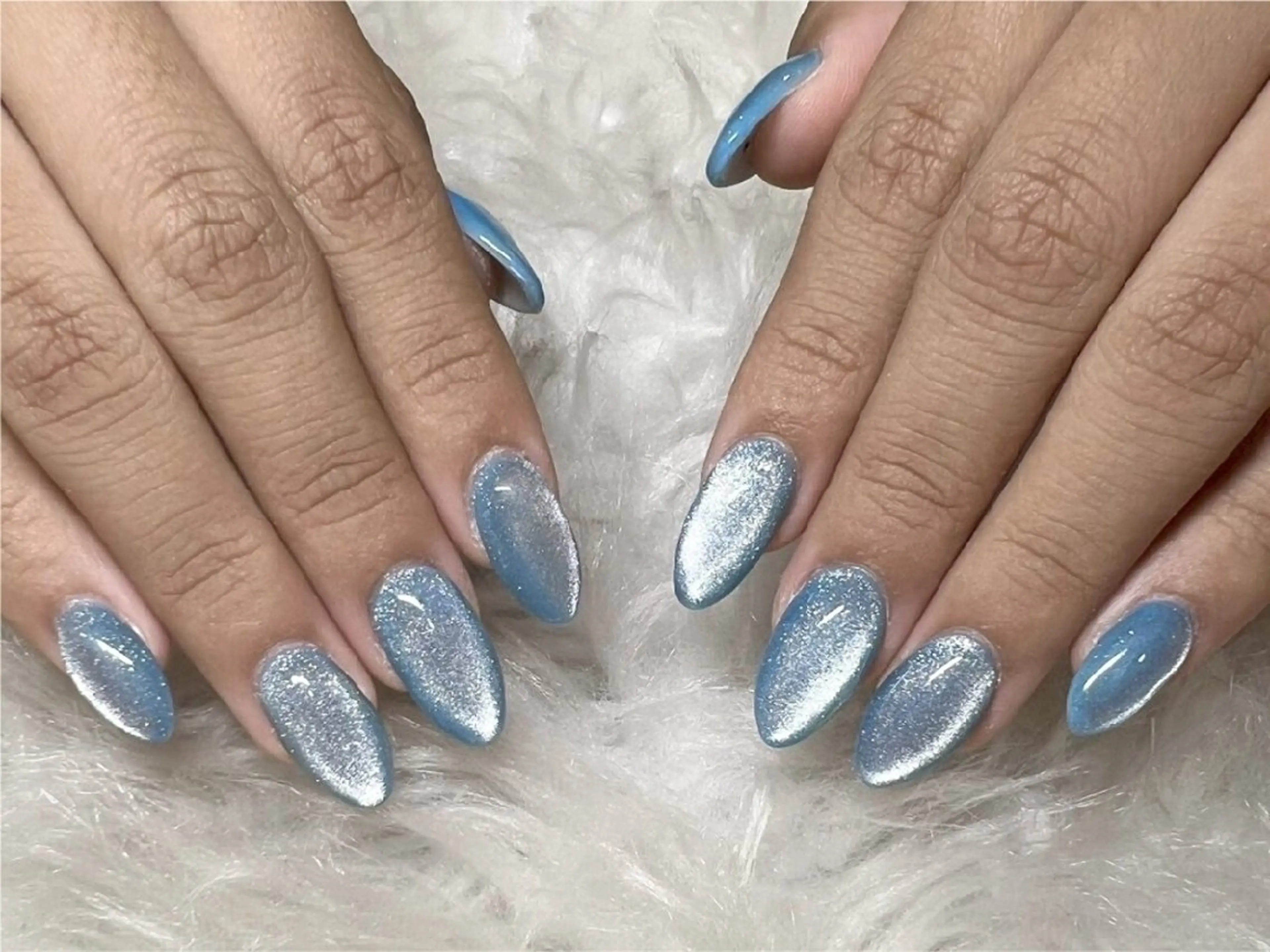 ジェルマグネットネイル　8980円（gel nails or magnetic nails)の写真