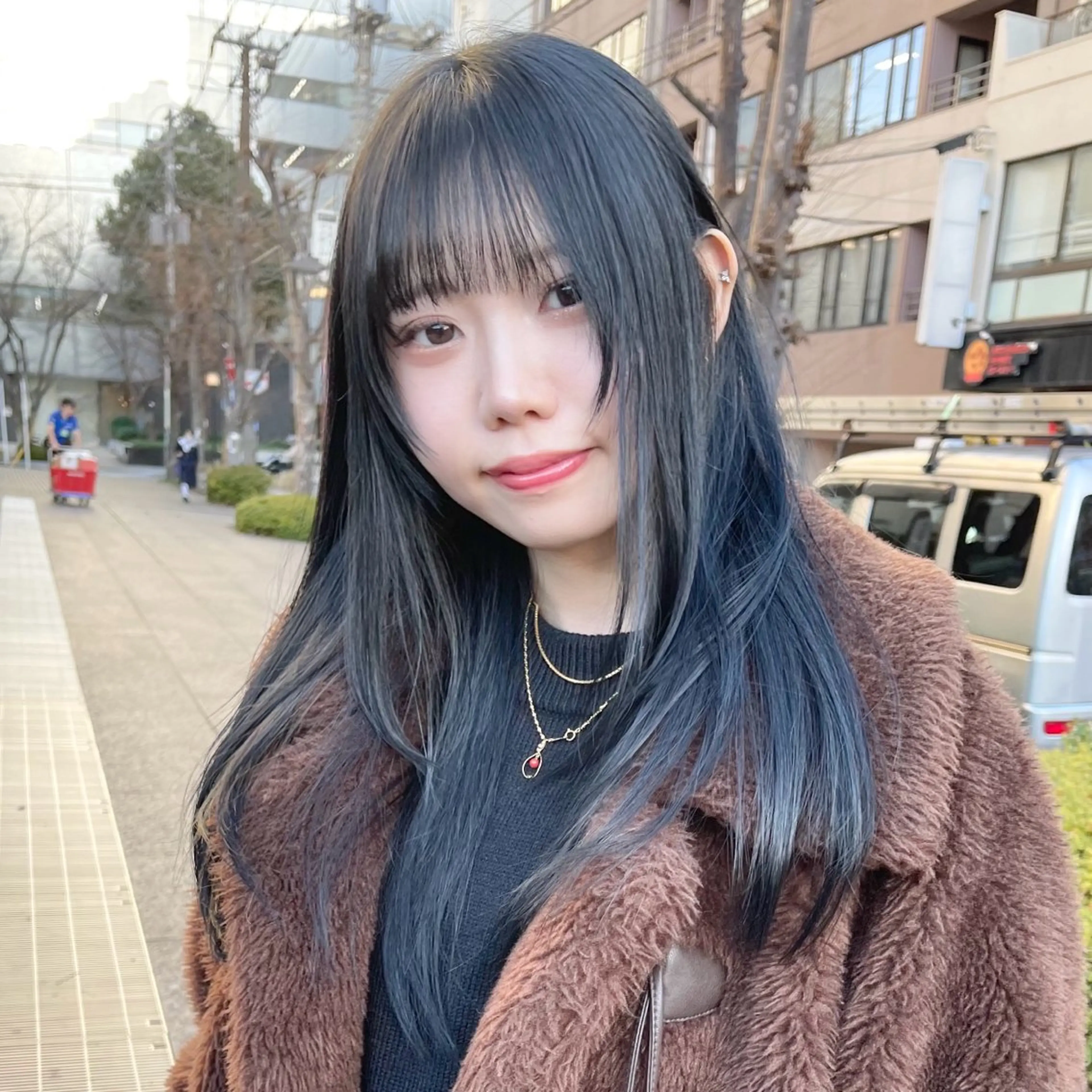 カラー 🎀暖色カラー🎀 hina🫧のヘアスタイル
