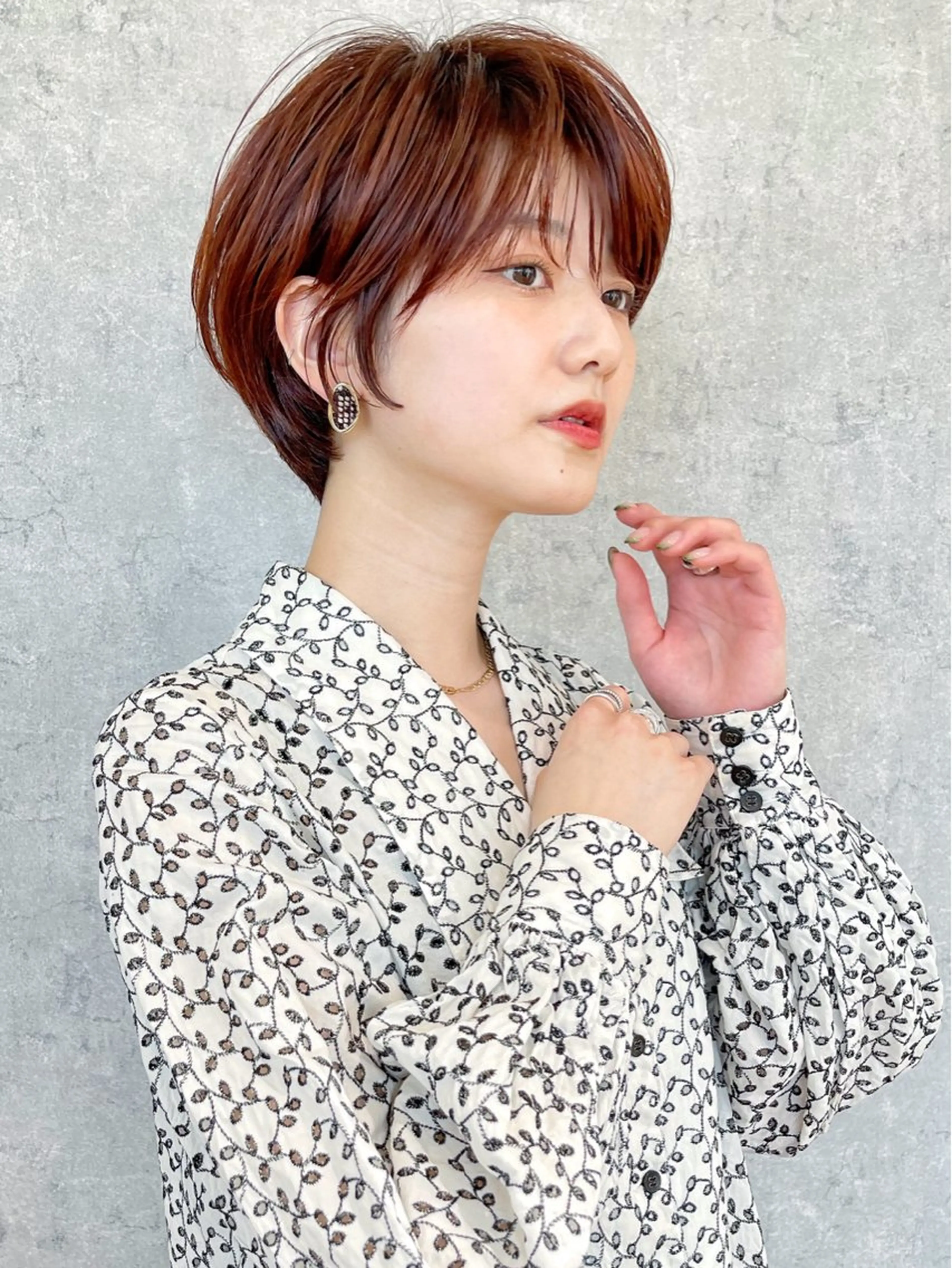 ショート 山見 陽のヘアスタイル