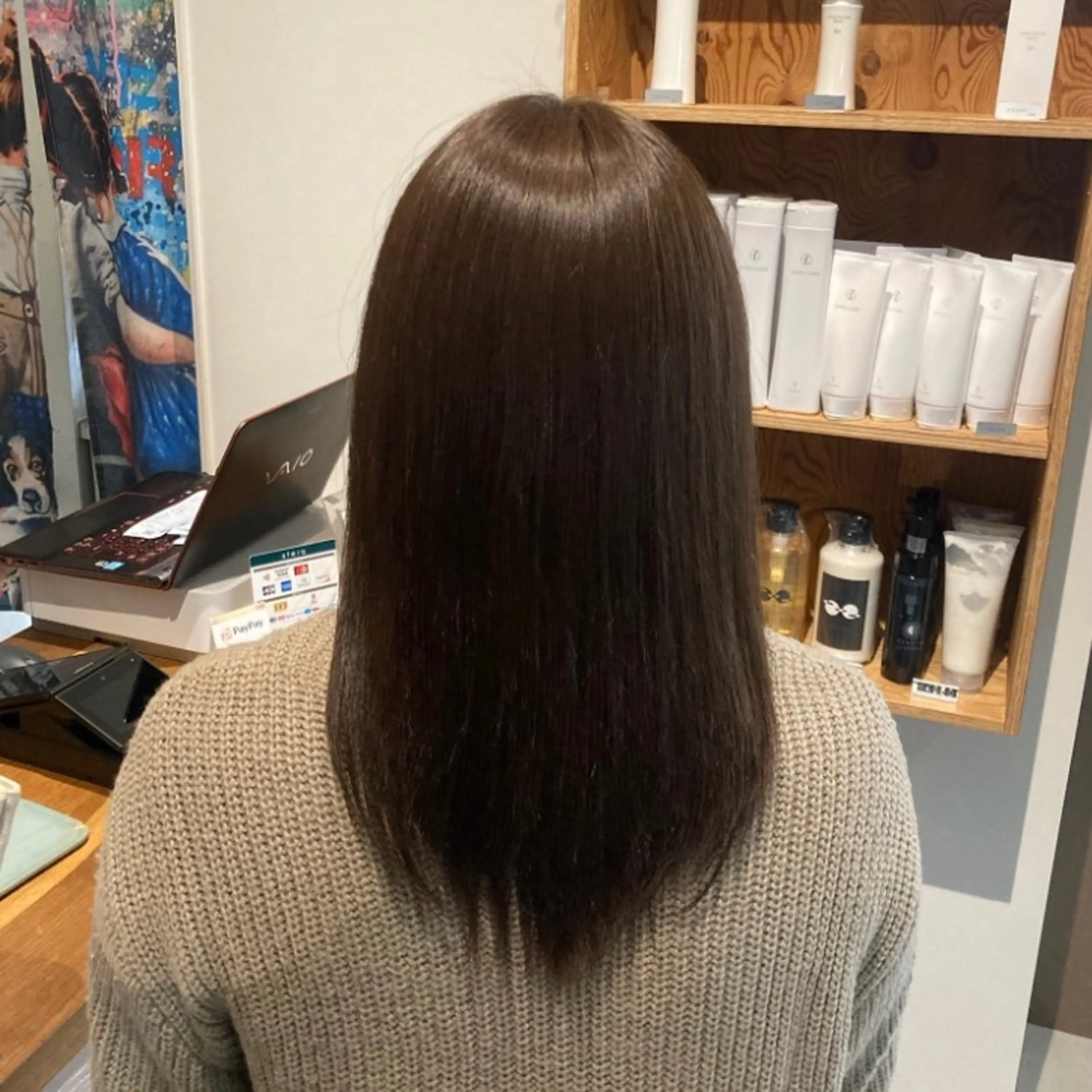 ロング カラー ブリーチ ブリーチなしカラー ロング トリートメント 海琉/ハイトーン/ 透明感カラー💛のヘアスタイル
