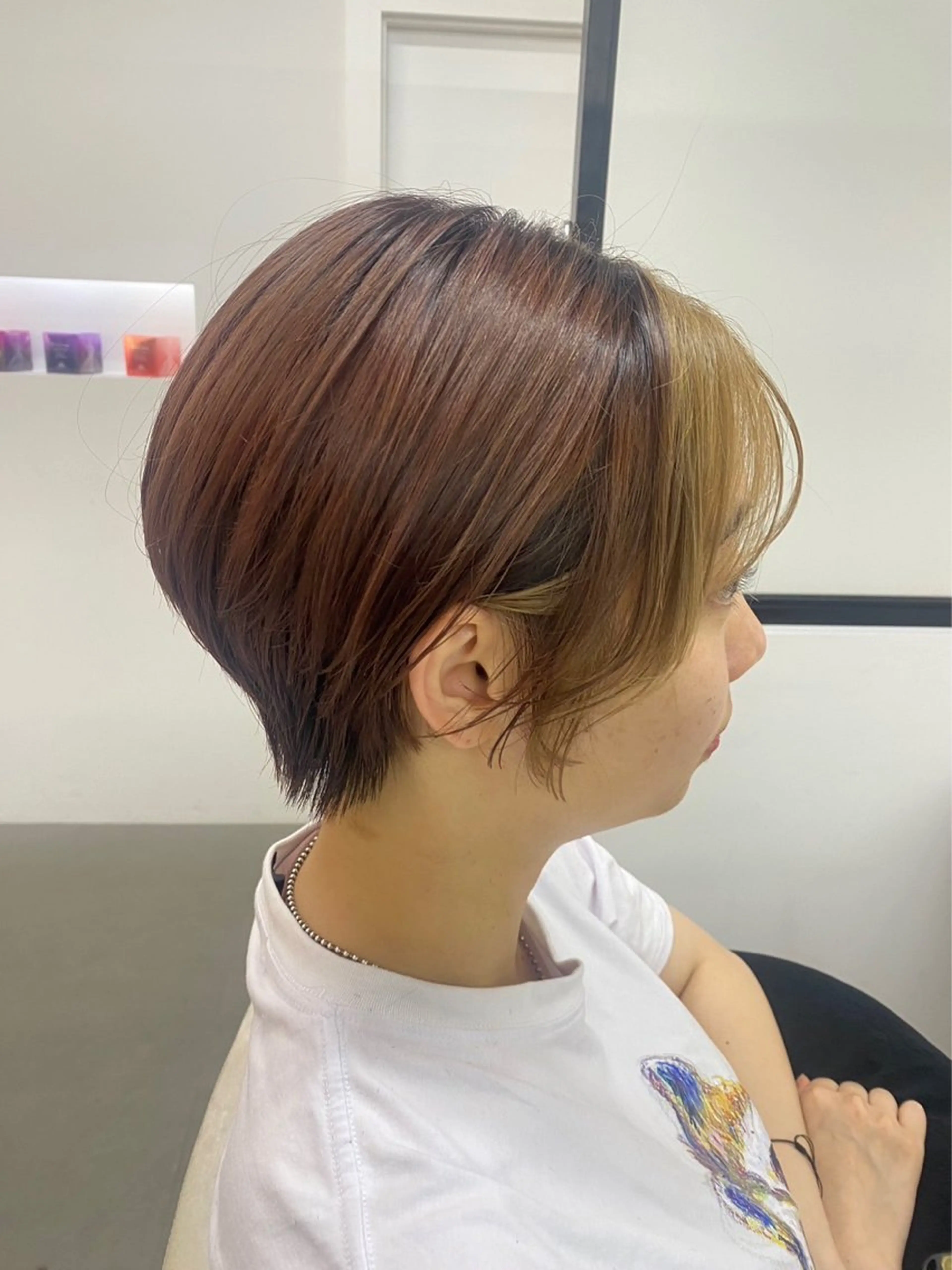 ショート Aujuaソムリエ 🎨‎♡HARUのヘアスタイル