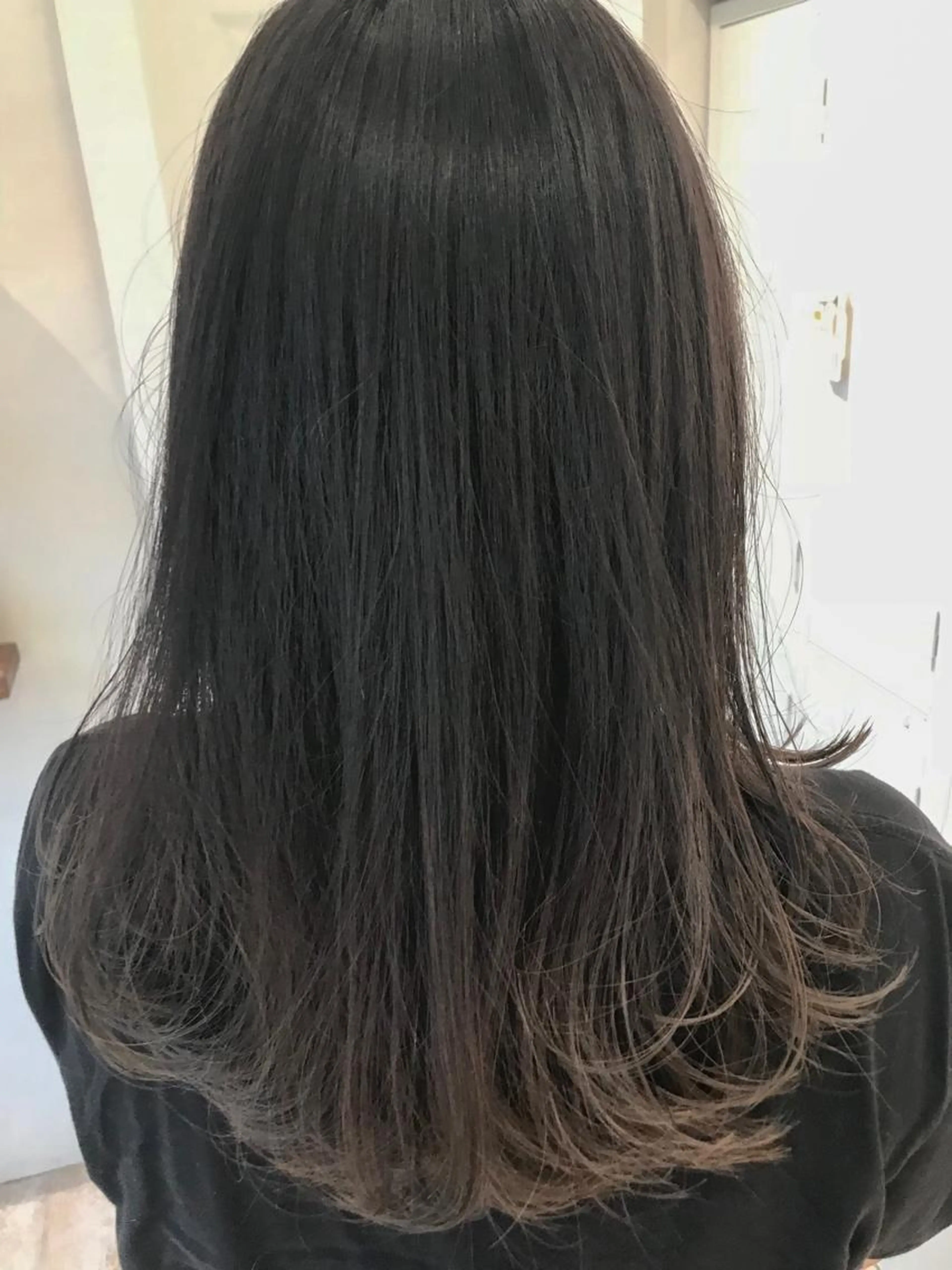 カット＋縮毛矯正＋トリートメントの写真