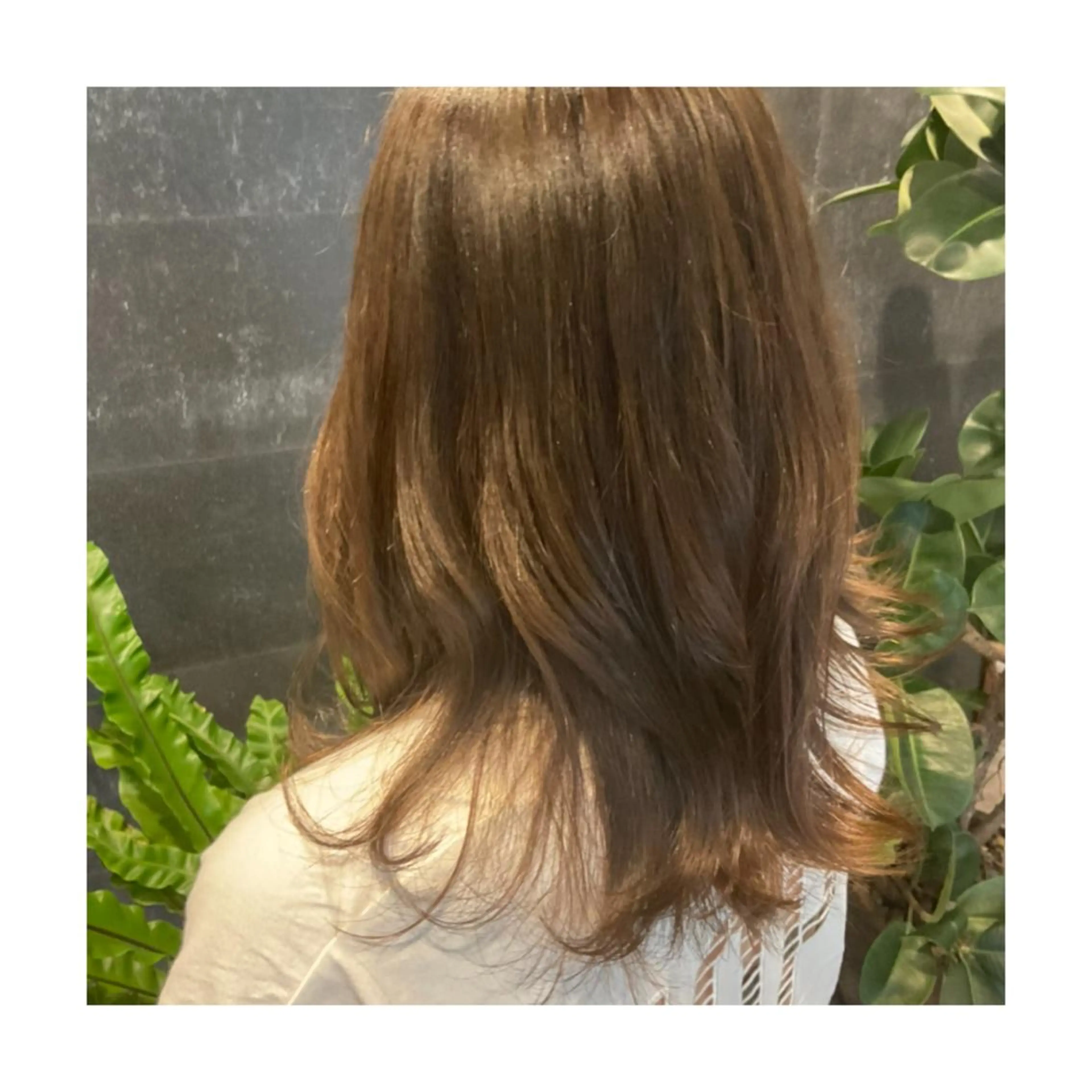 セミロング カラー トレンドヘア ♥kanaのヘアスタイル