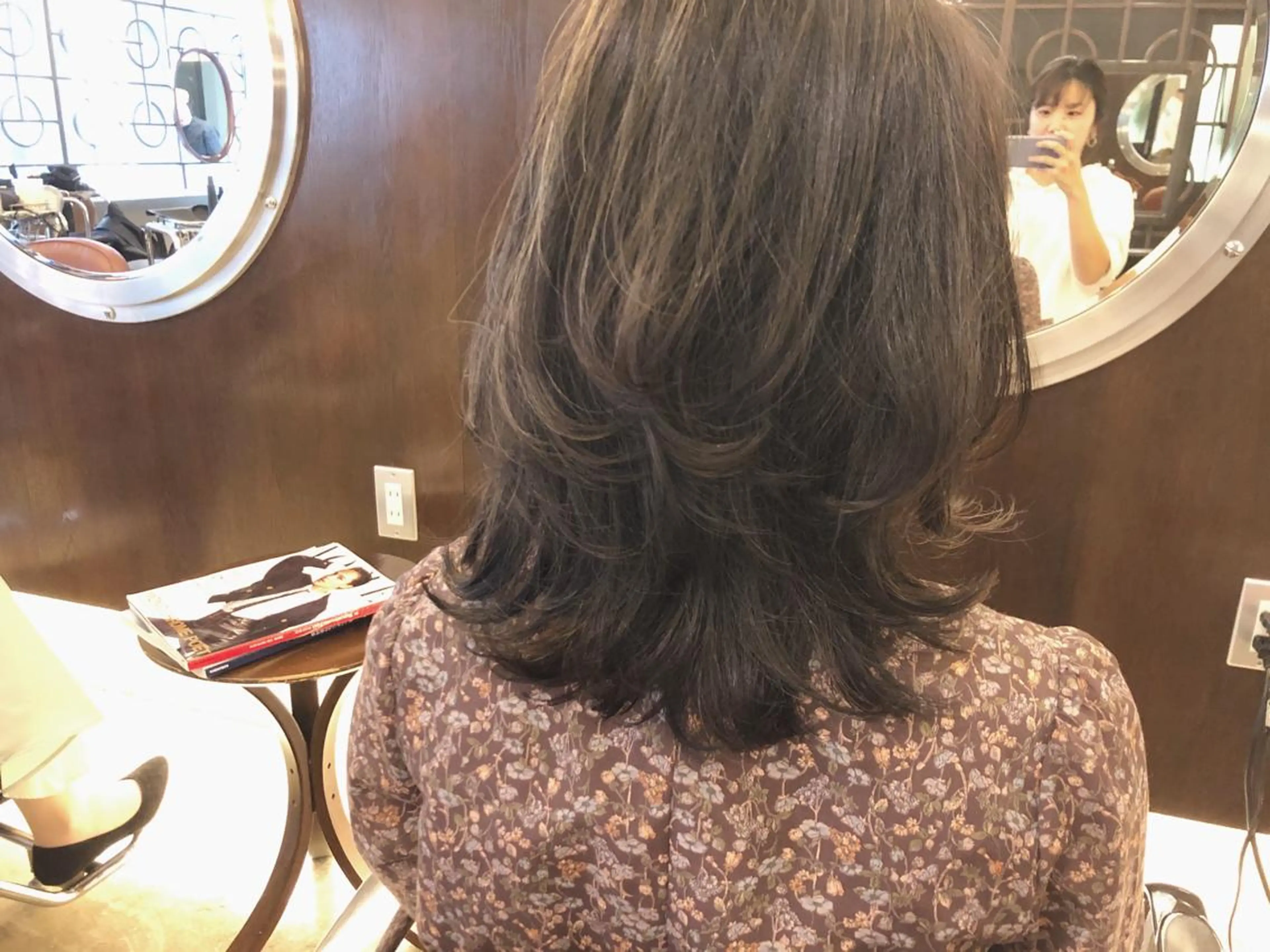 ミディアム カラー 356所属・木山 ゆかりのヘアスタイル