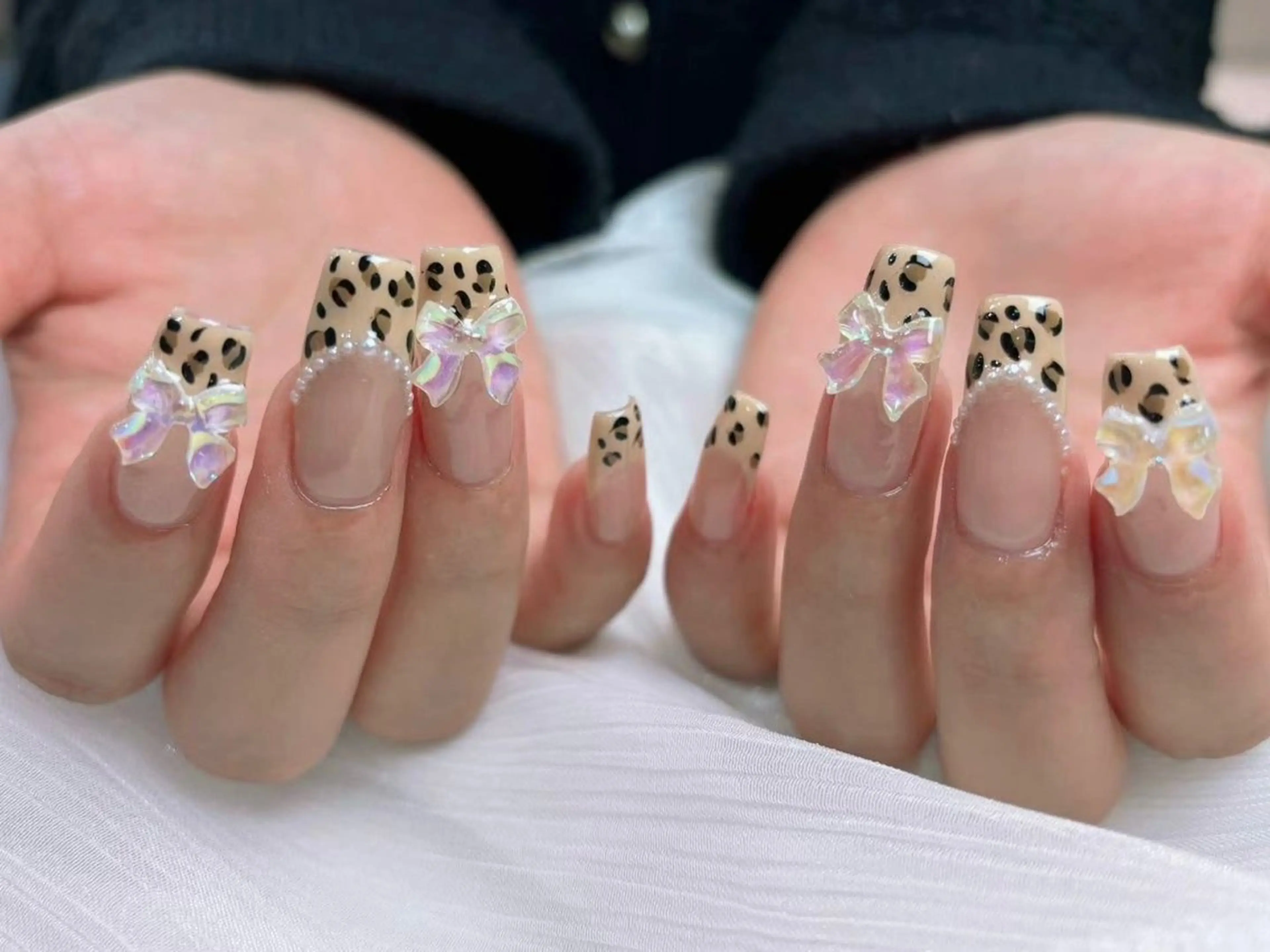 ネイル アニマル柄 アートネイル フラワーネイル フットネイル ジェルネイル Babarla nailのネイルデザイン