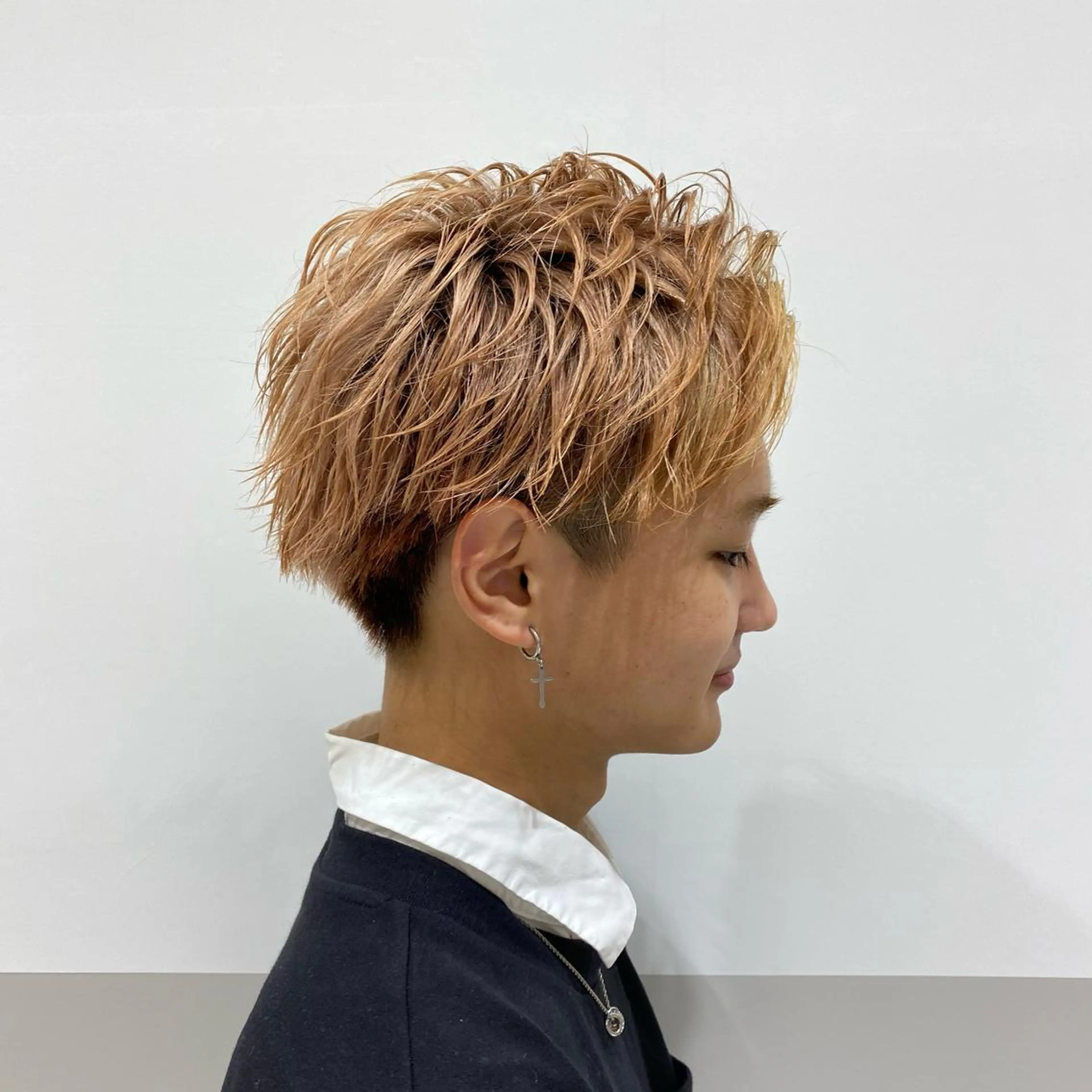 ショート メンズ 🌱メンズパーマ🌱 篠崎 はやとのヘアスタイル