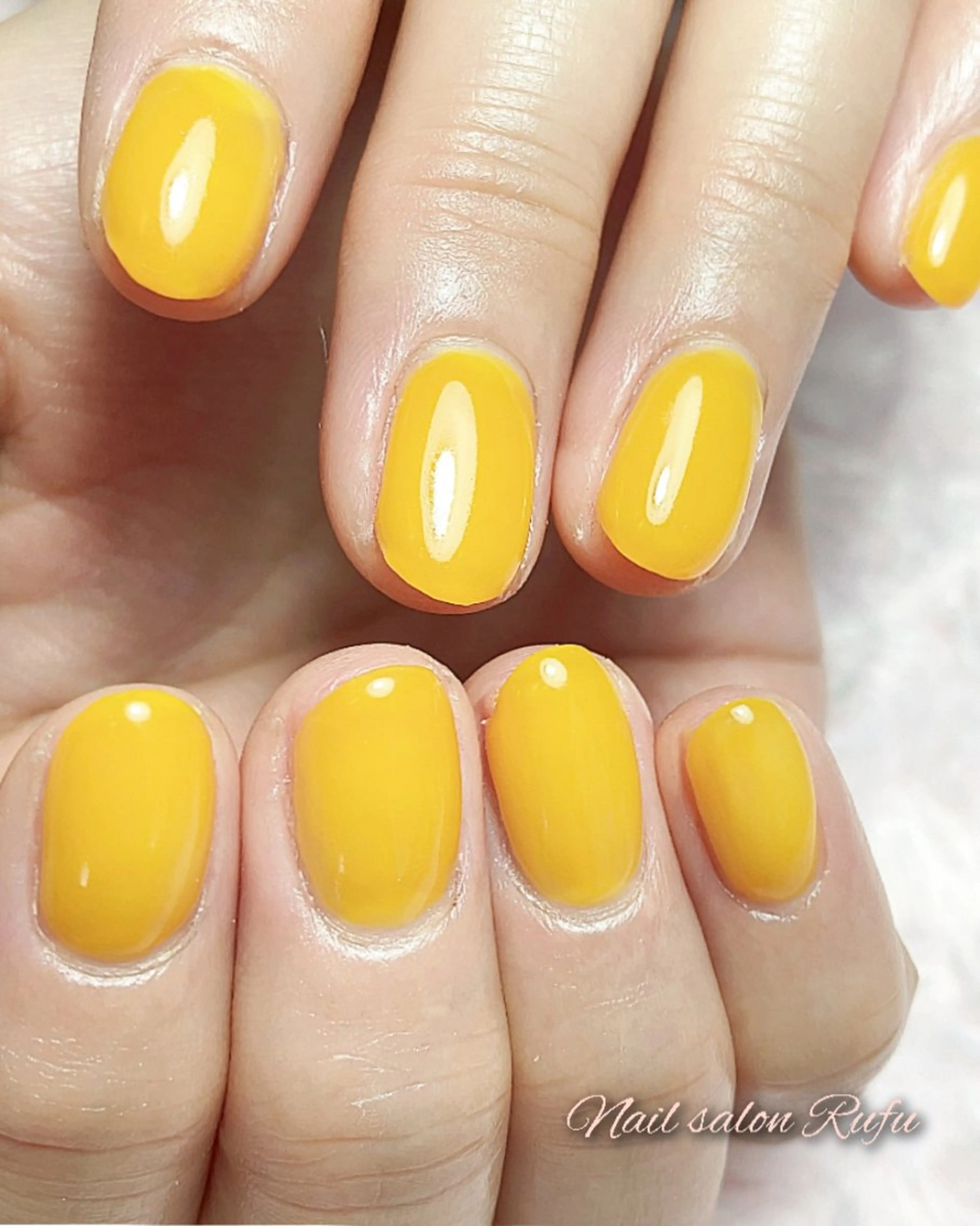 ネイル ワンカラーネイル Nail salon　Rufu所属・Nail Salon  Rufu【ルフ】のネイルデザイン
