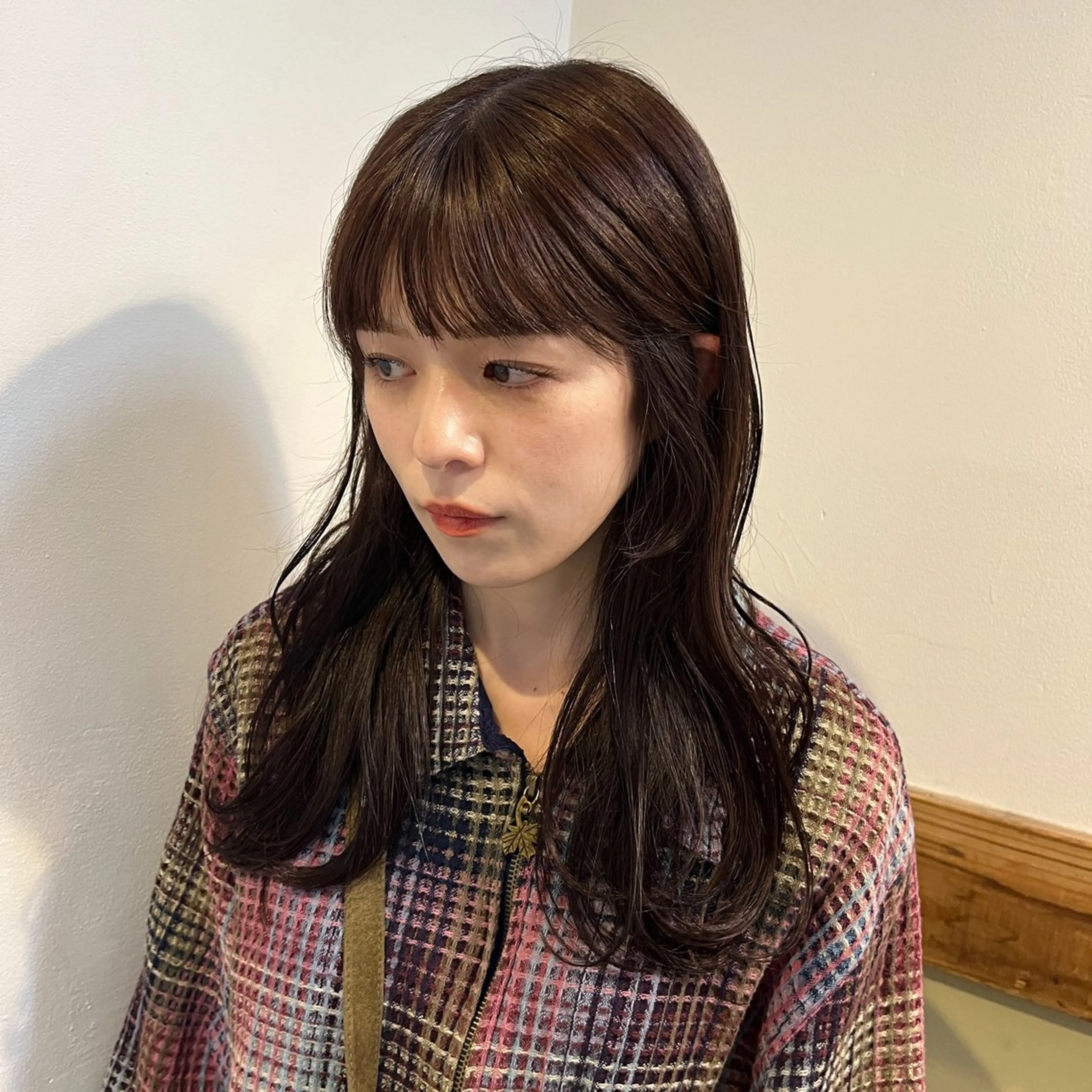セミロング 暖色／ボブ🥣KON コンナツミのヘアスタイル