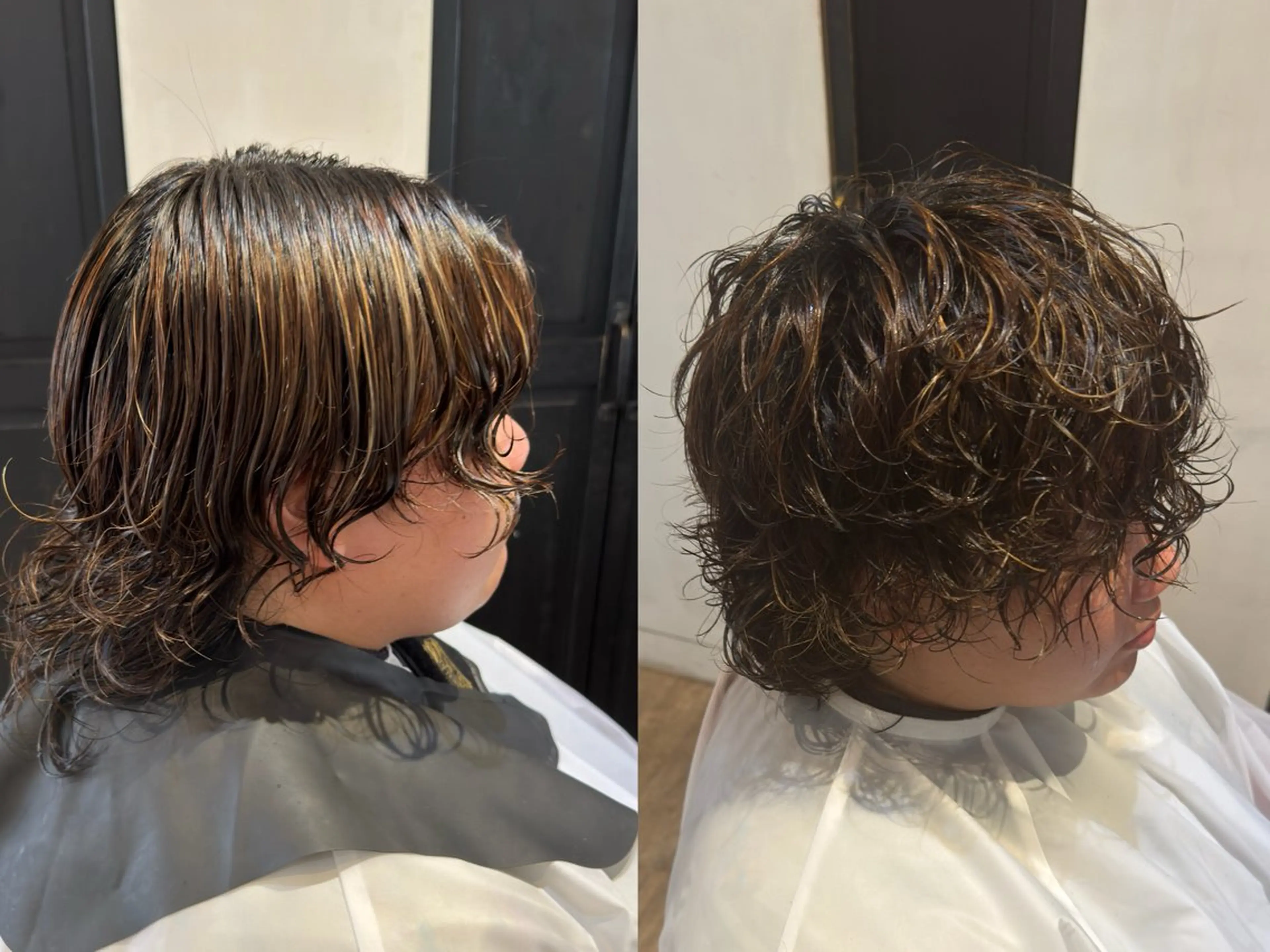 パーマ メンズ カット パーマ heavenly by HAVANA新宿所属・艶髪/複雑履歴/ ハイトーン/西川翔真のヘアスタイル