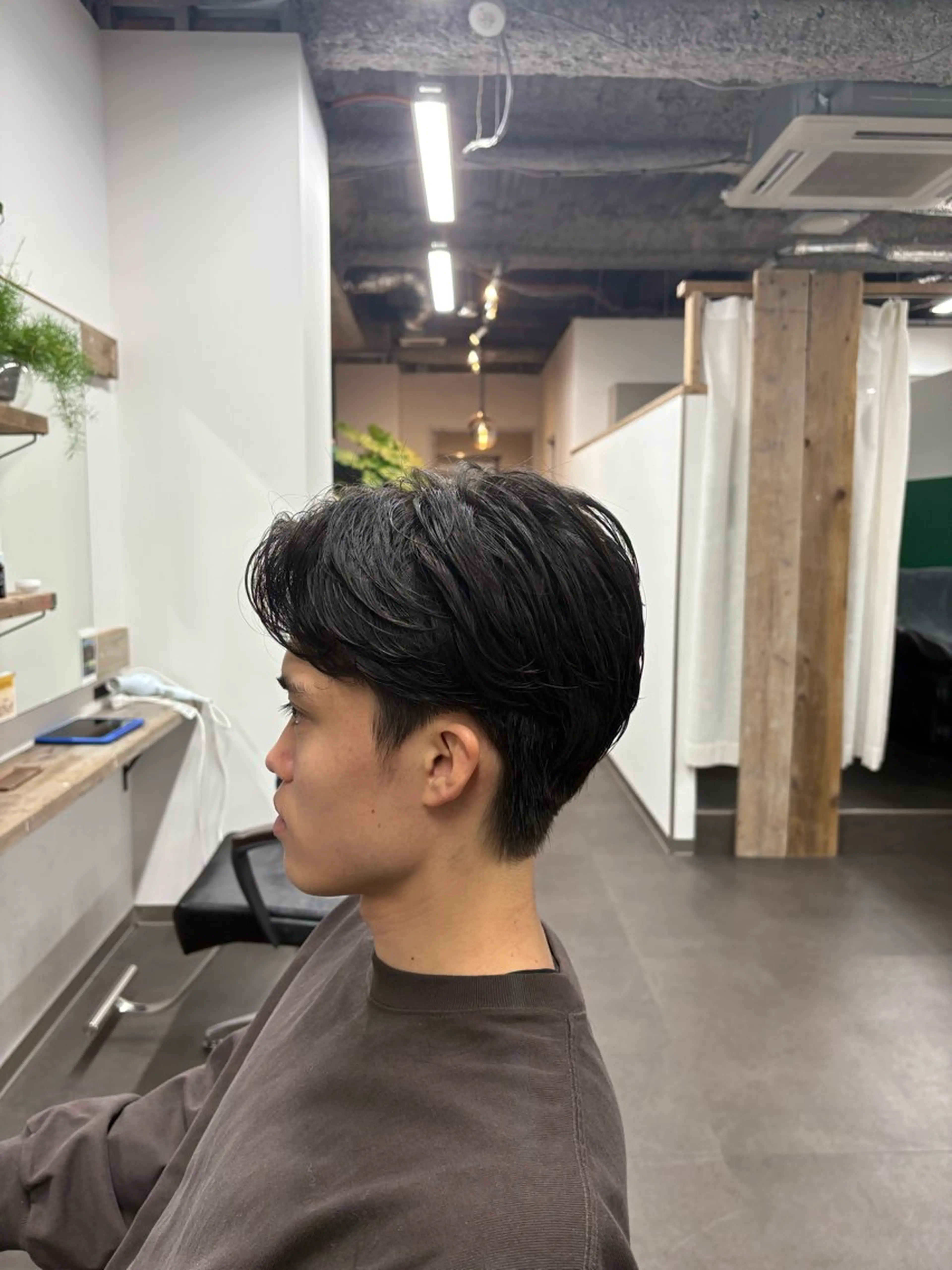 パーマ メンズ カット パーマ Flag hair所属・しゅり Flag hairのヘアスタイル