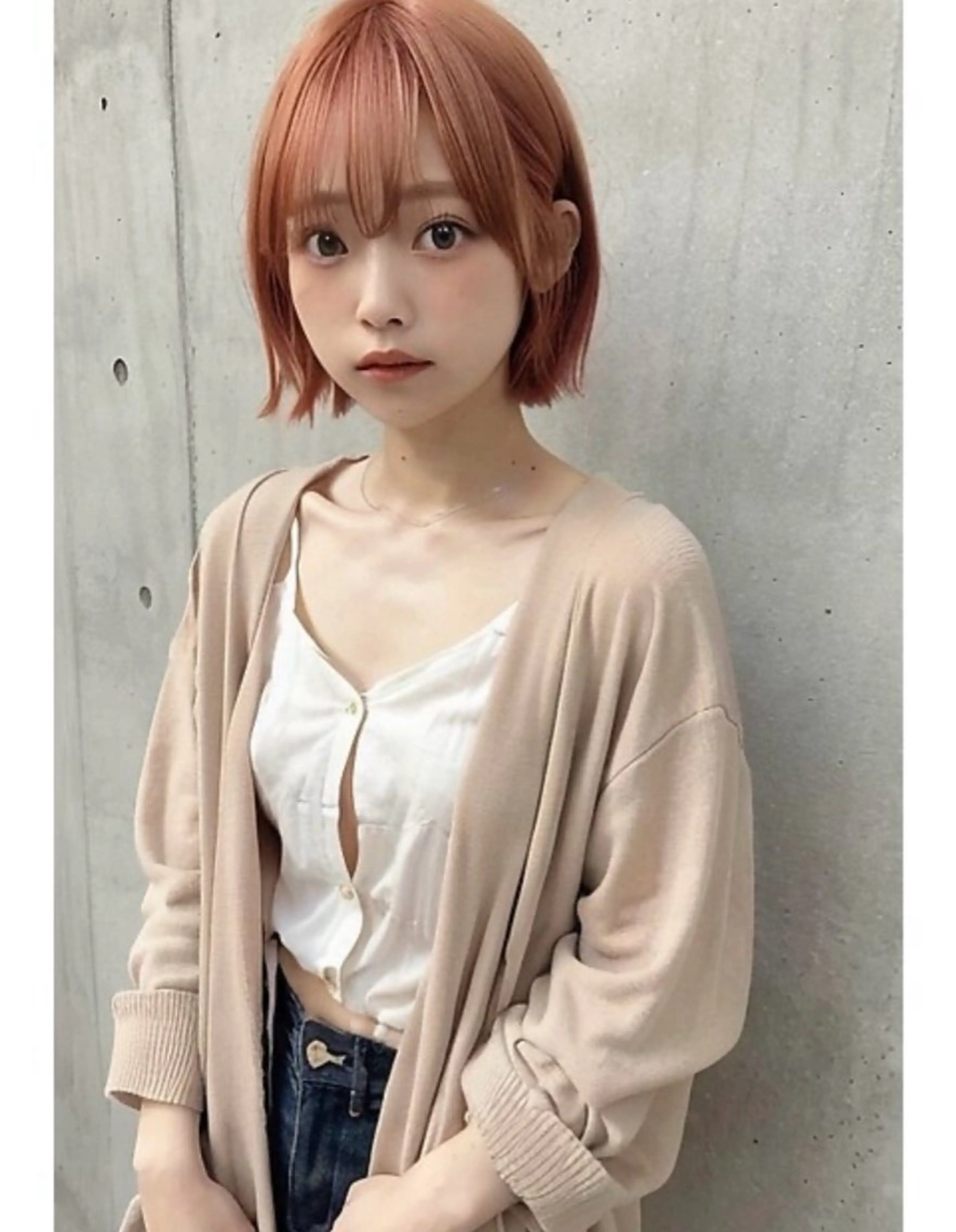 ショート 比嘉 音々のヘアスタイル