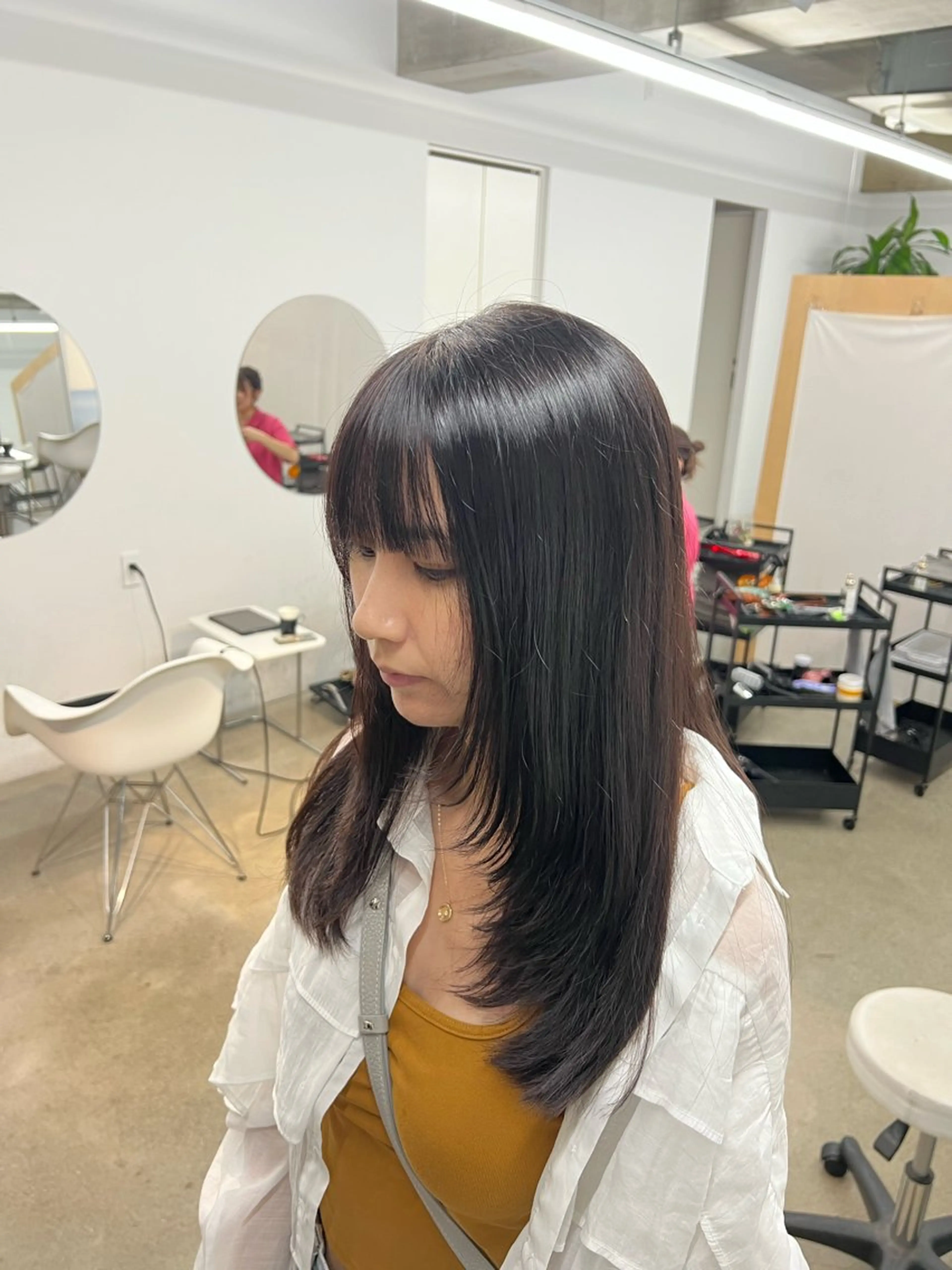 ロング カット トリートメント build所属・秋山 花音のヘアスタイル