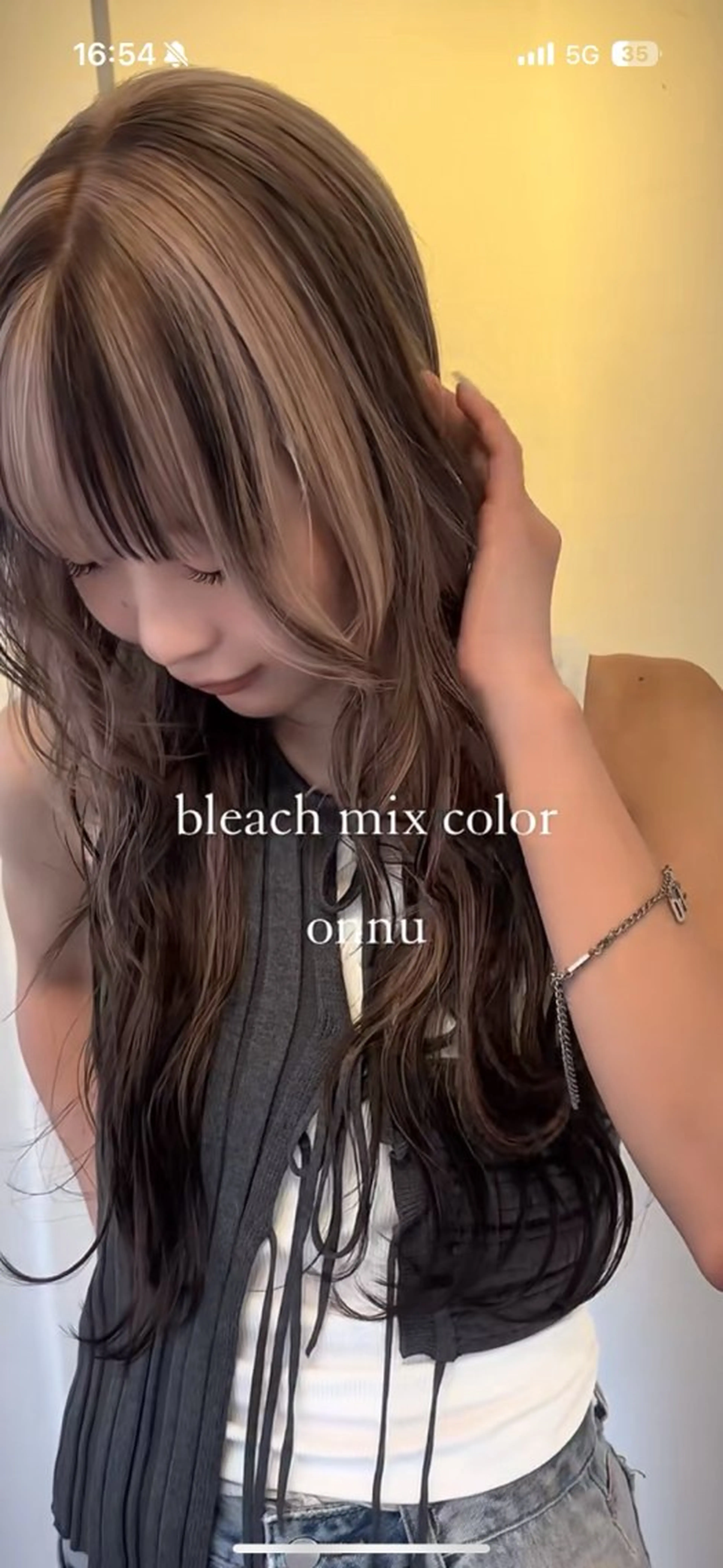 ロング カラー ヘアカラー kakeru レイヤー、ボブパーマのヘアスタイル