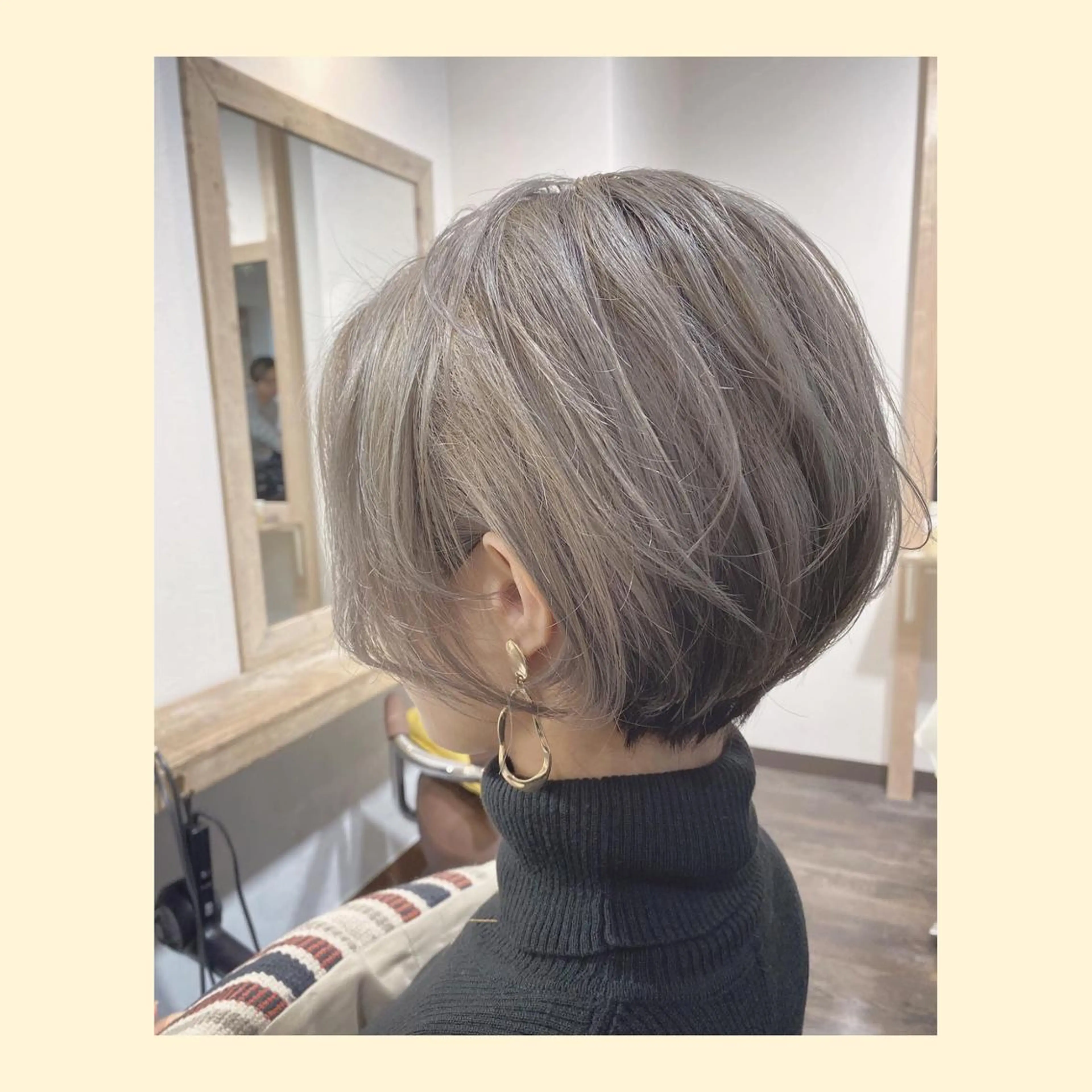 ショート カラー カット 縮毛矯正 トリートメント ヘアセット 🌈ショート/レイヤ ーカット/中村崇宏のヘアスタイル