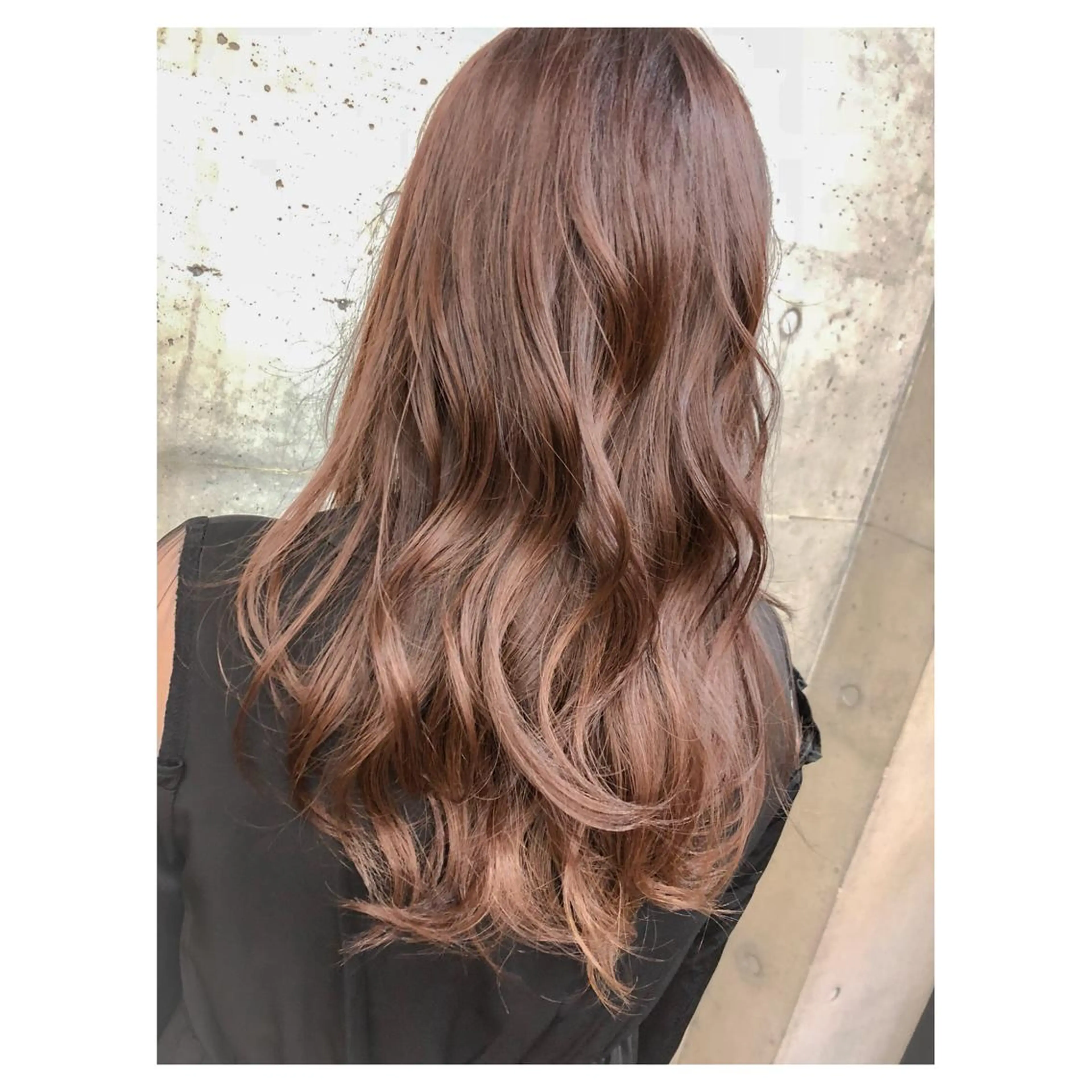 セミロング カラー ブリーチ グラデーションカラー ピンクカラー センスをお届けします 大谷将生INFPのヘアスタイル