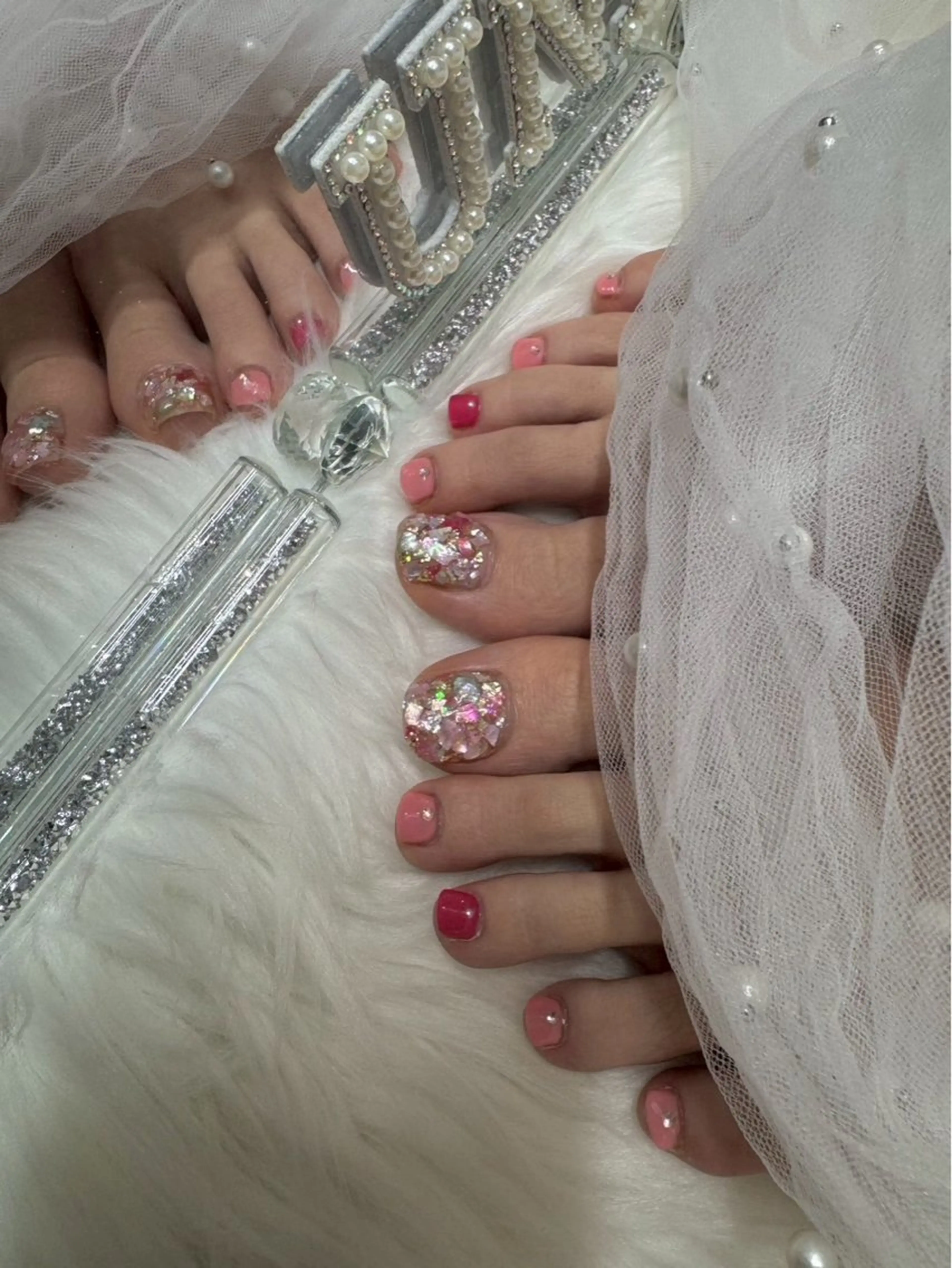 ネイル フットネイル uni nailのネイルデザイン