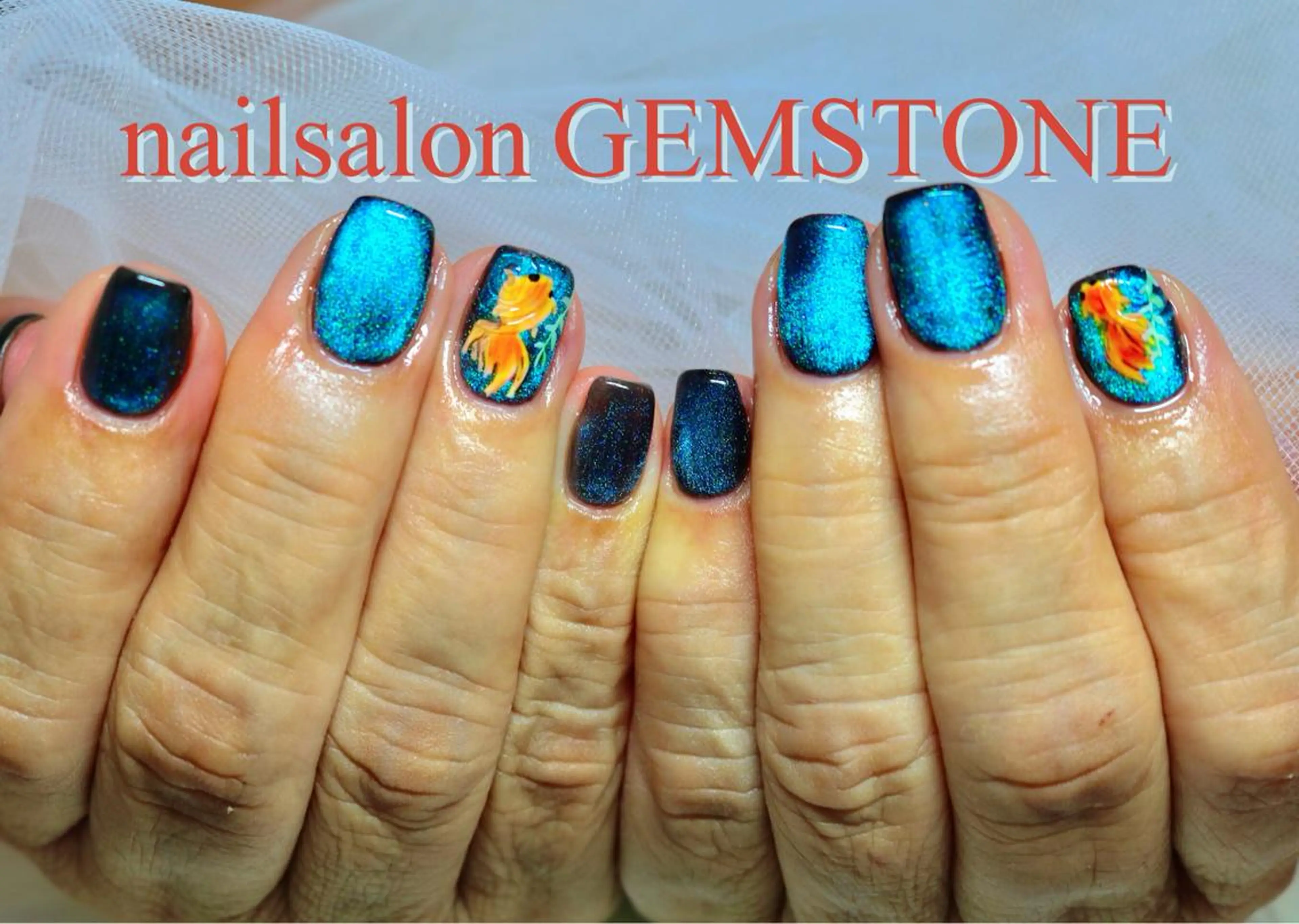 ネイル アートネイル ハンドネイル nailsalon GEMSTONEのネイルデザイン
