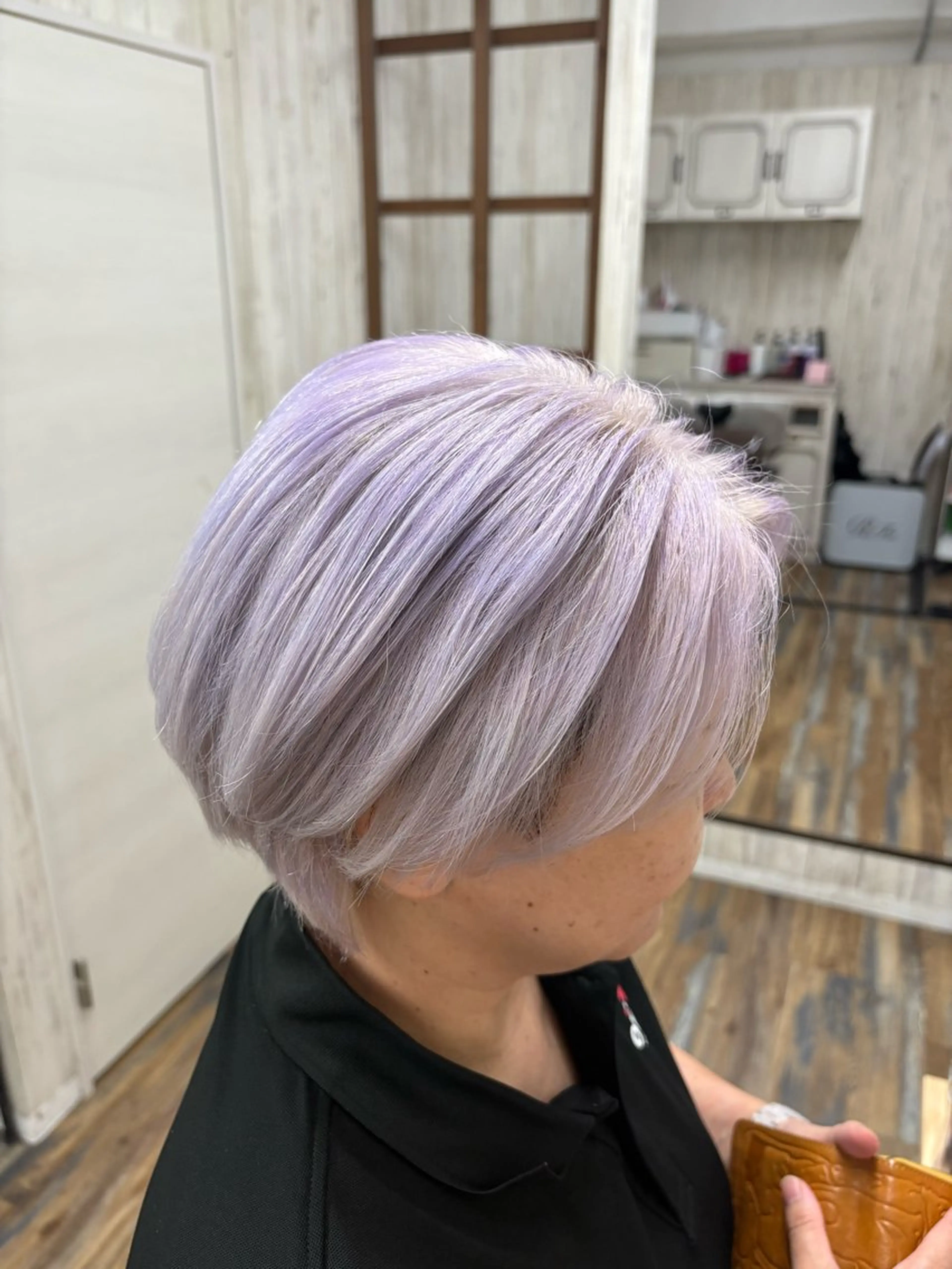 カラー ラベンダーカラー HAIR STUDIO ONE藤沢店【ヘアスタジオワン】所属・亀井 蘭乃のヘアスタイル