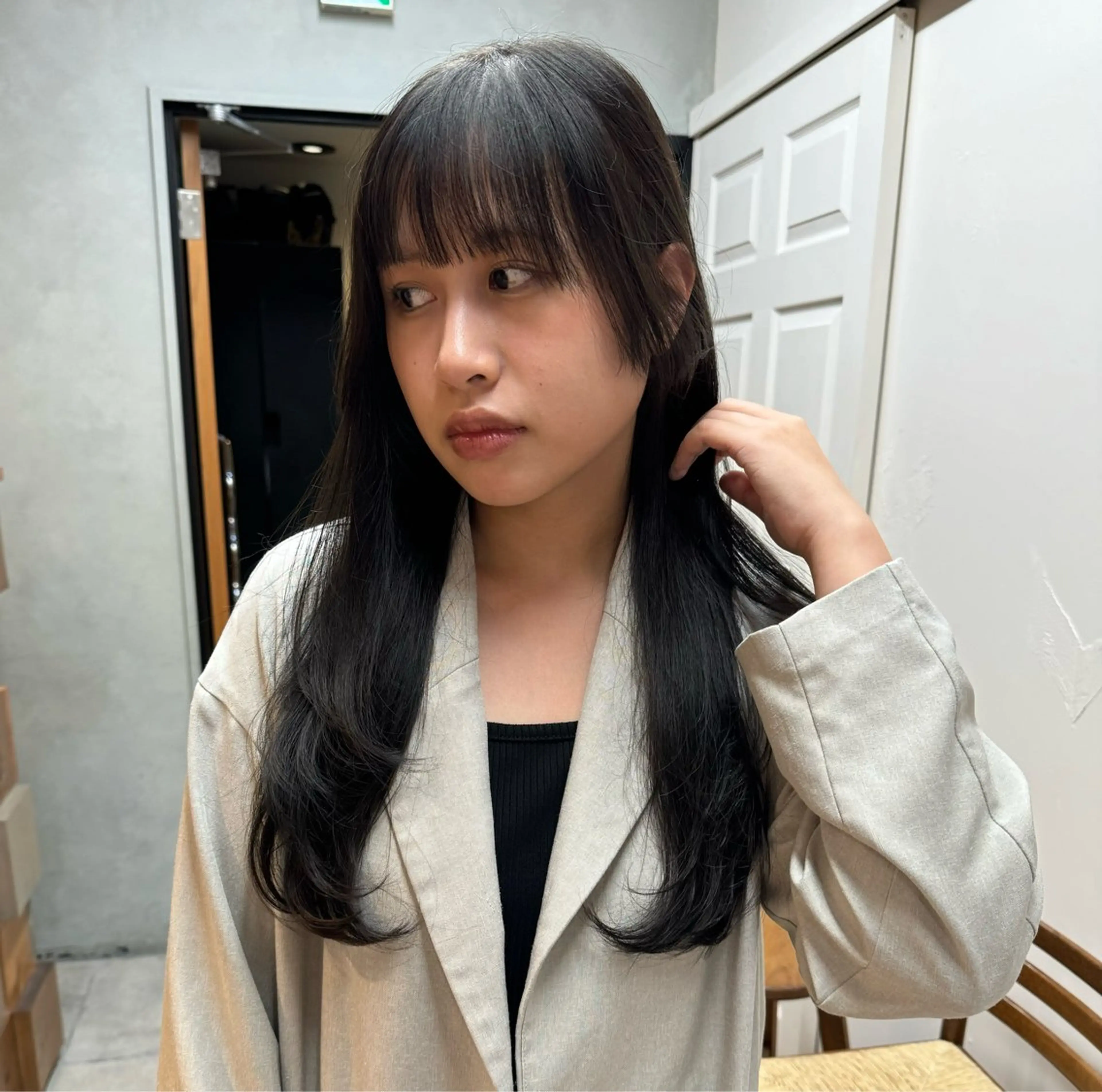 ロング カラー カット ヘアカラー ショート／ボブ 透明感カラー☆akoのヘアスタイル