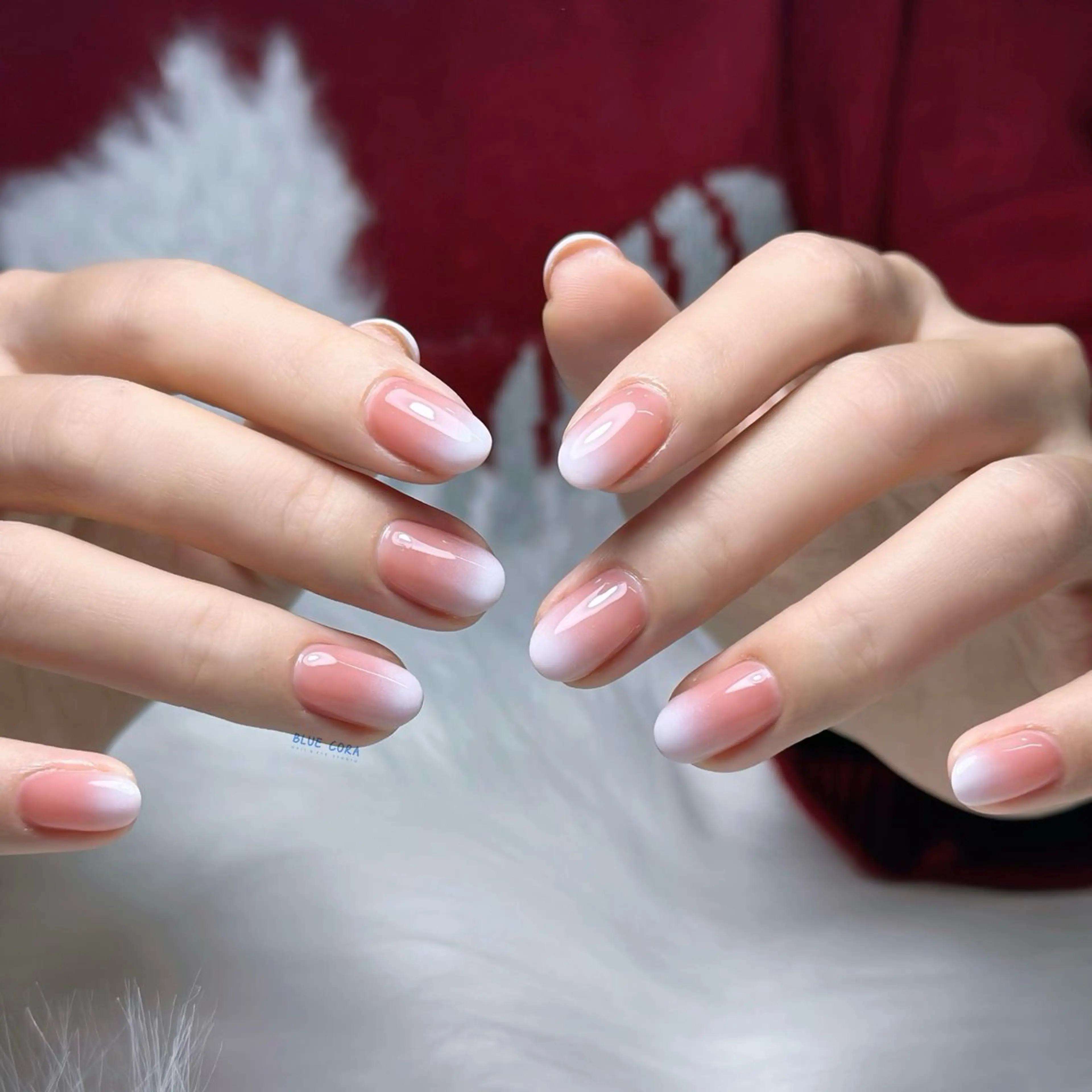 ネイル クリアネイル ハンドネイル ハンドケア BLUE CORA所属・BLUE CORAのネイルデザイン