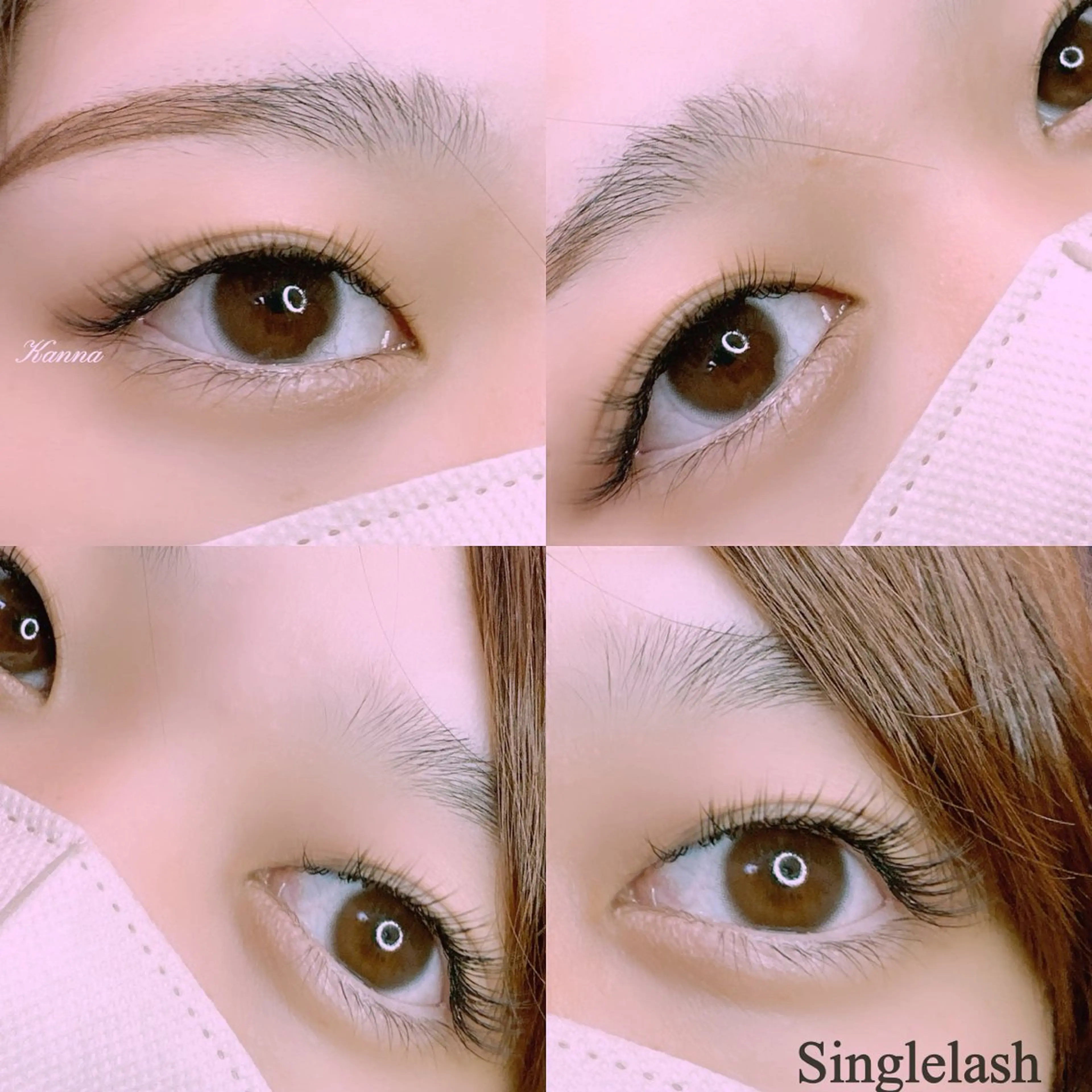 マツエク・マツパ Abientot Kannaのマツエク・マツパデザイン