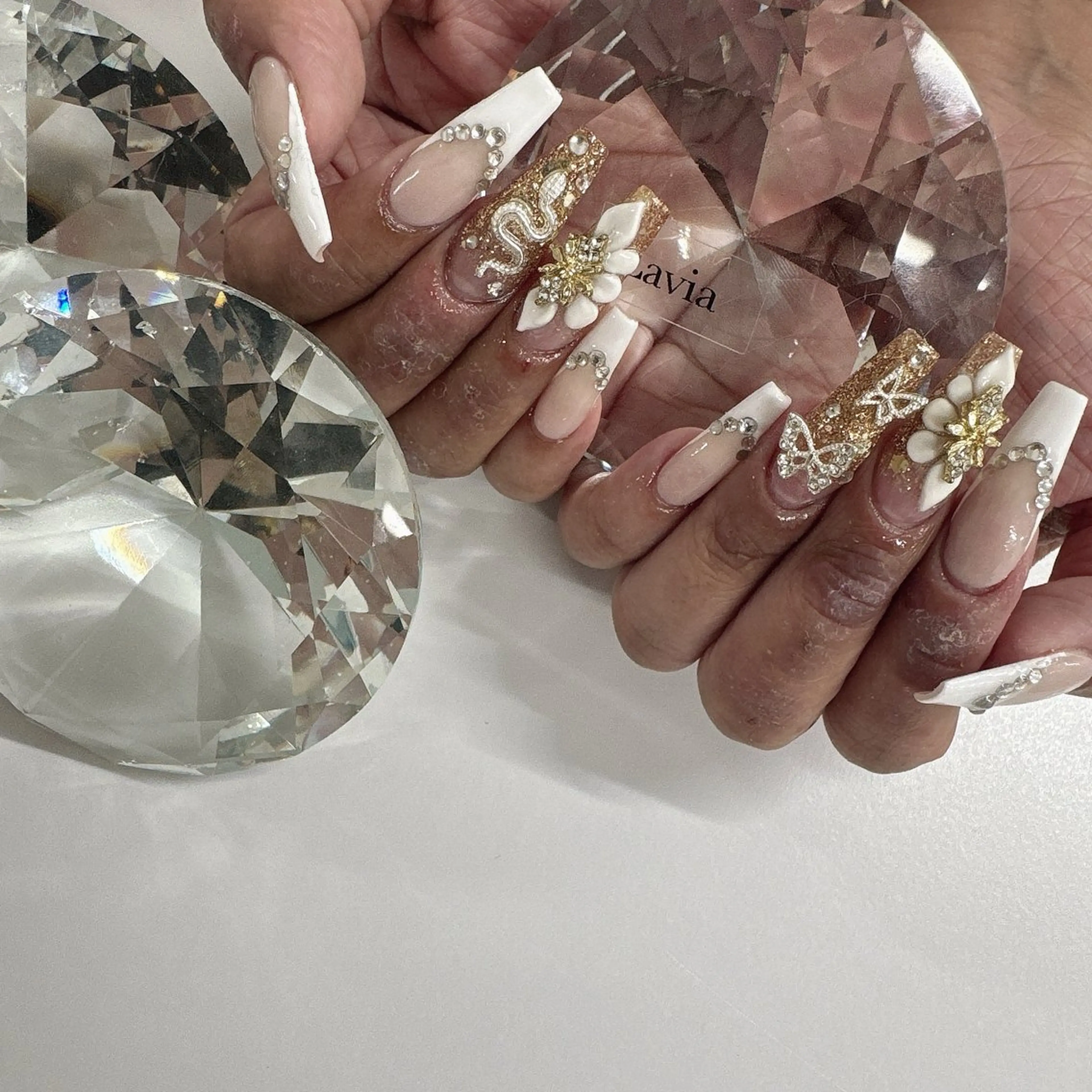 ネイル ハンドネイル Lavia nail＆eyelash所属・lavia🖤 ayumiのネイルデザイン