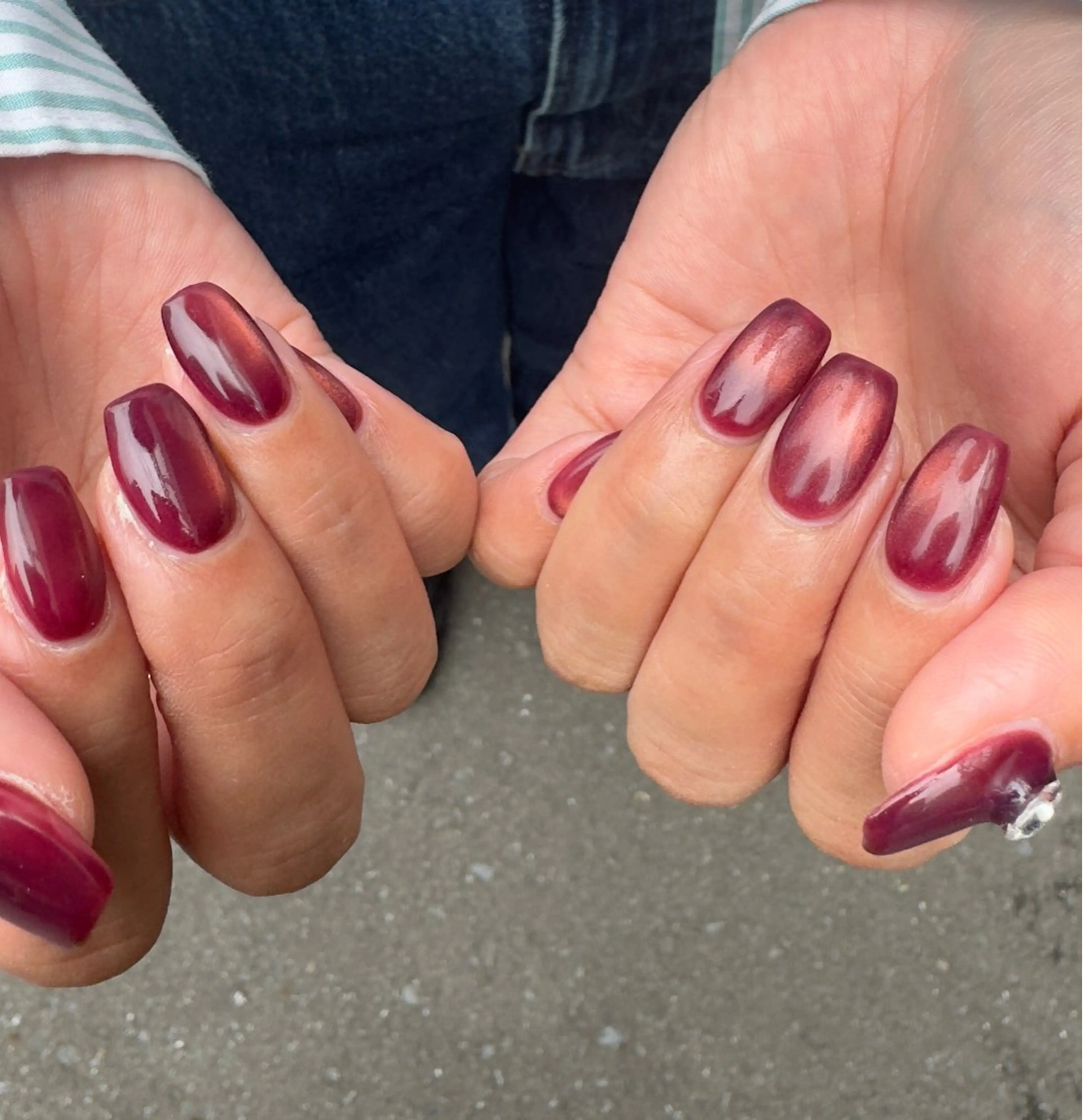 オフ無♪【Hand】ワンカラー（２色まで）orマグネット（10​〜​15色から）の写真