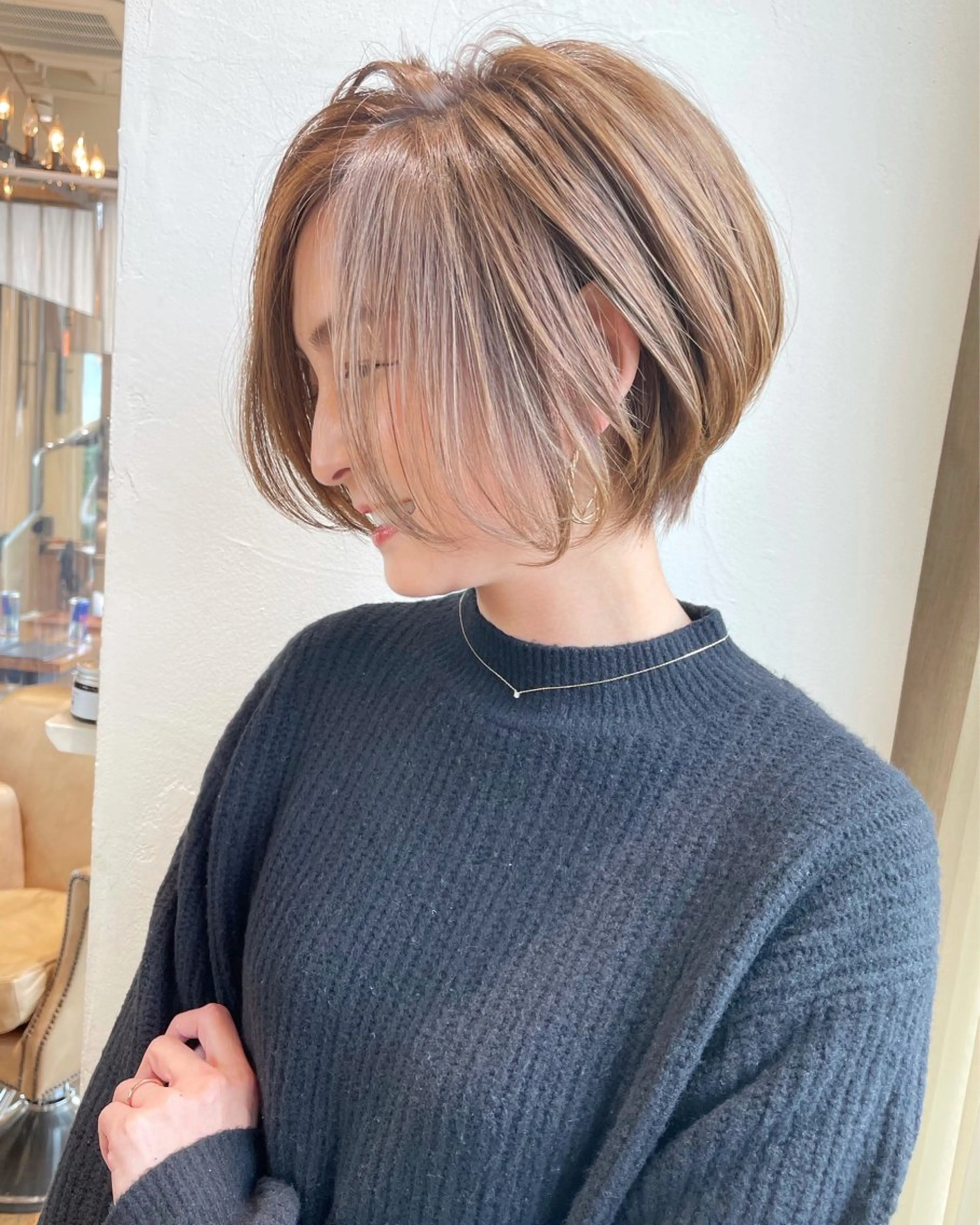 ショート カット トリートメント 無料カットモデル/ 大人ショート/荒砂のヘアスタイル