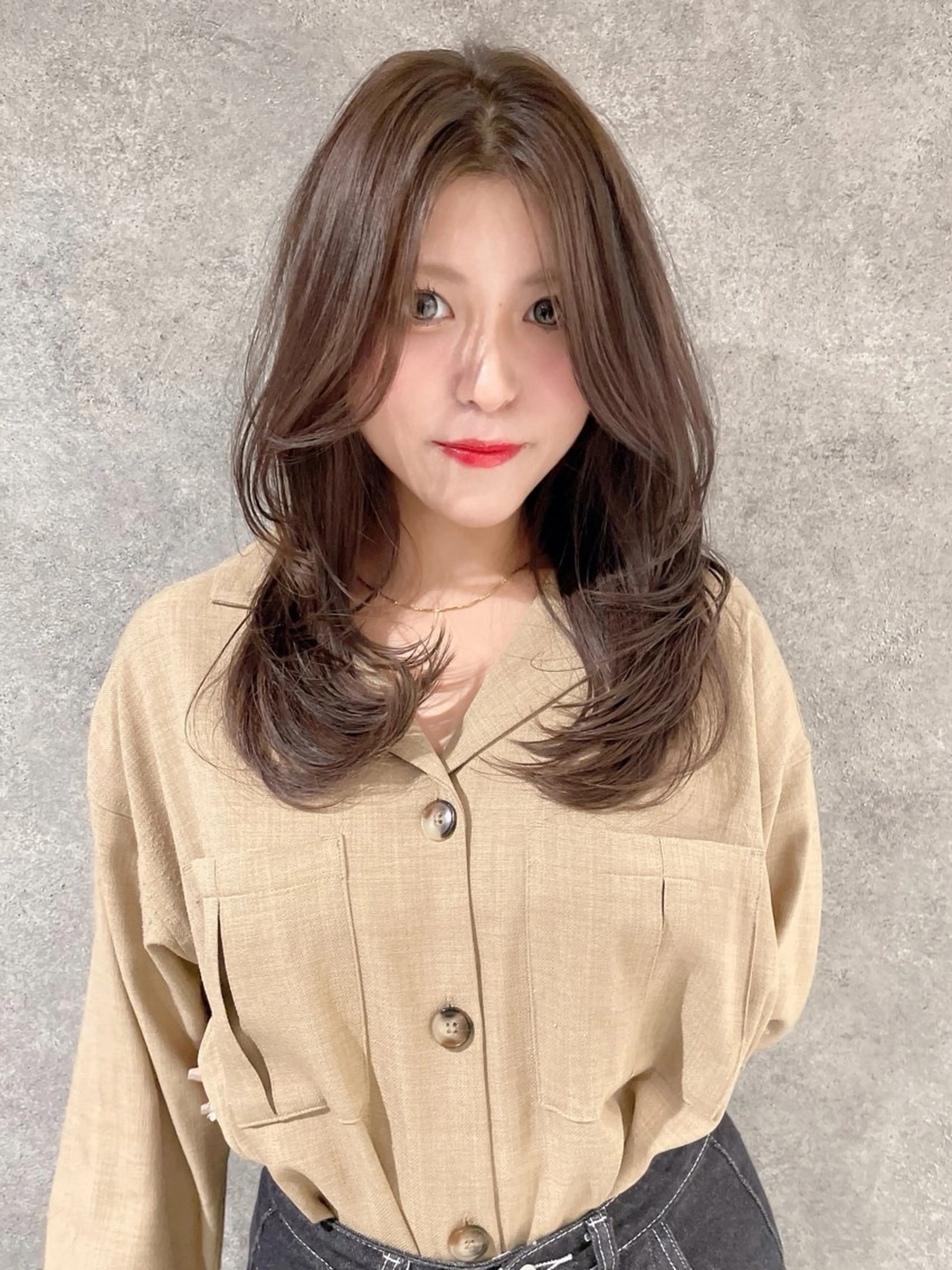 ロング カット ヘアカラー トリートメント 縮毛矯正/レイヤー /店長/河野泰貴のヘアスタイル