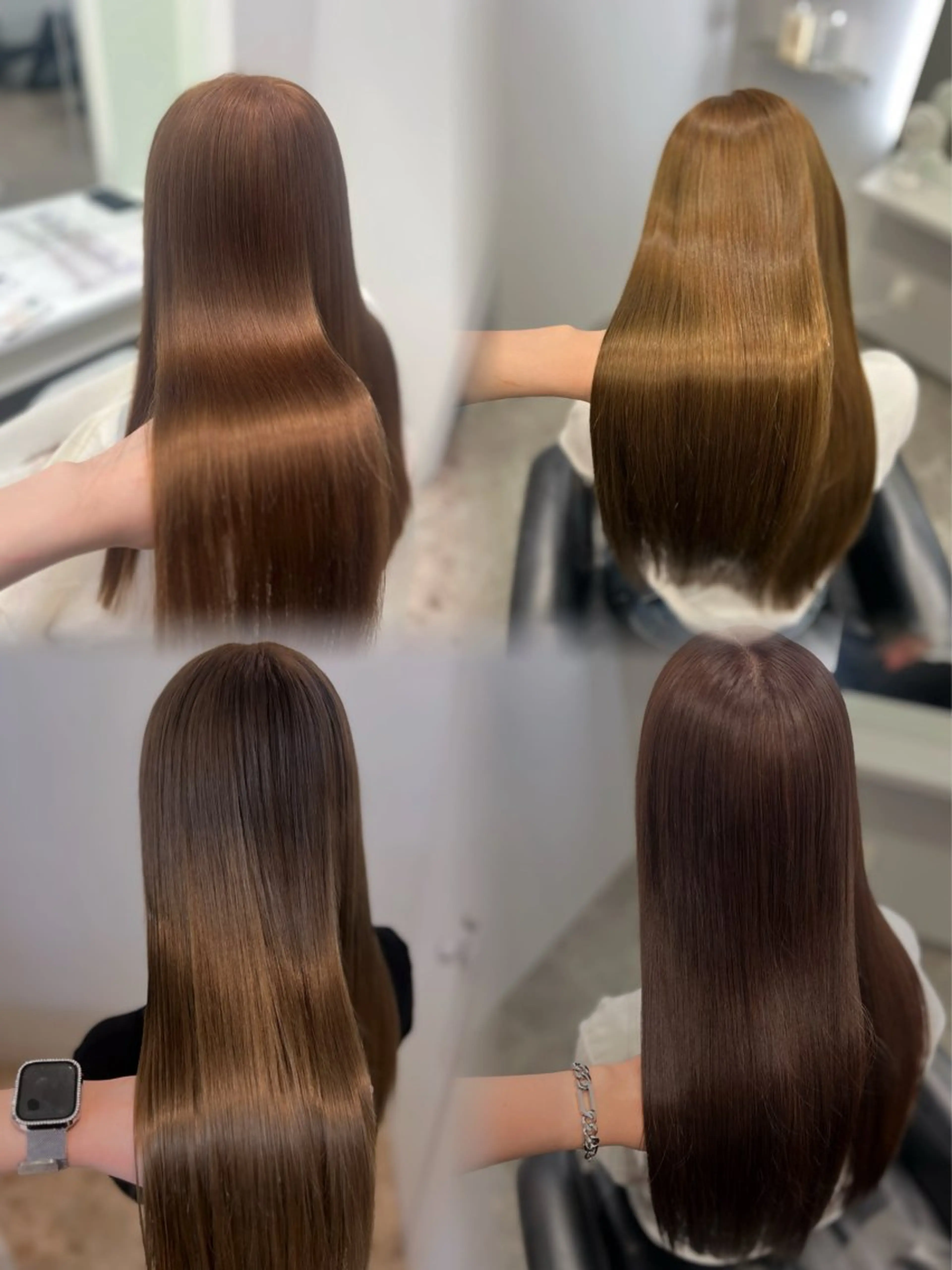 【🧑‍🎓ミニモ学割🧑‍🎓】夏休み限定🍉ブリーチなしWカラー＋カット  ¥7,700💜の写真