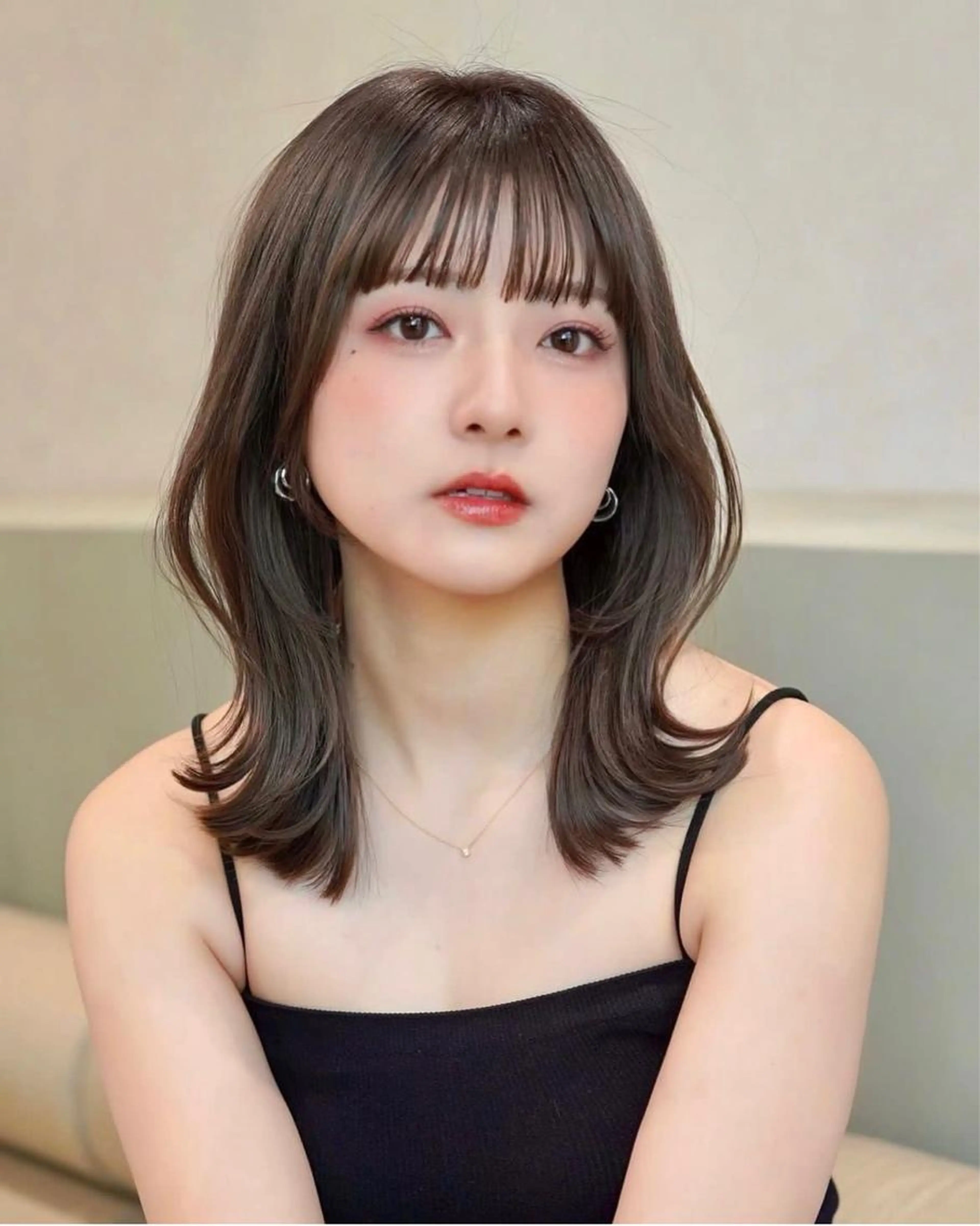 水素ストレート カット オーガニックトリートメントの写真