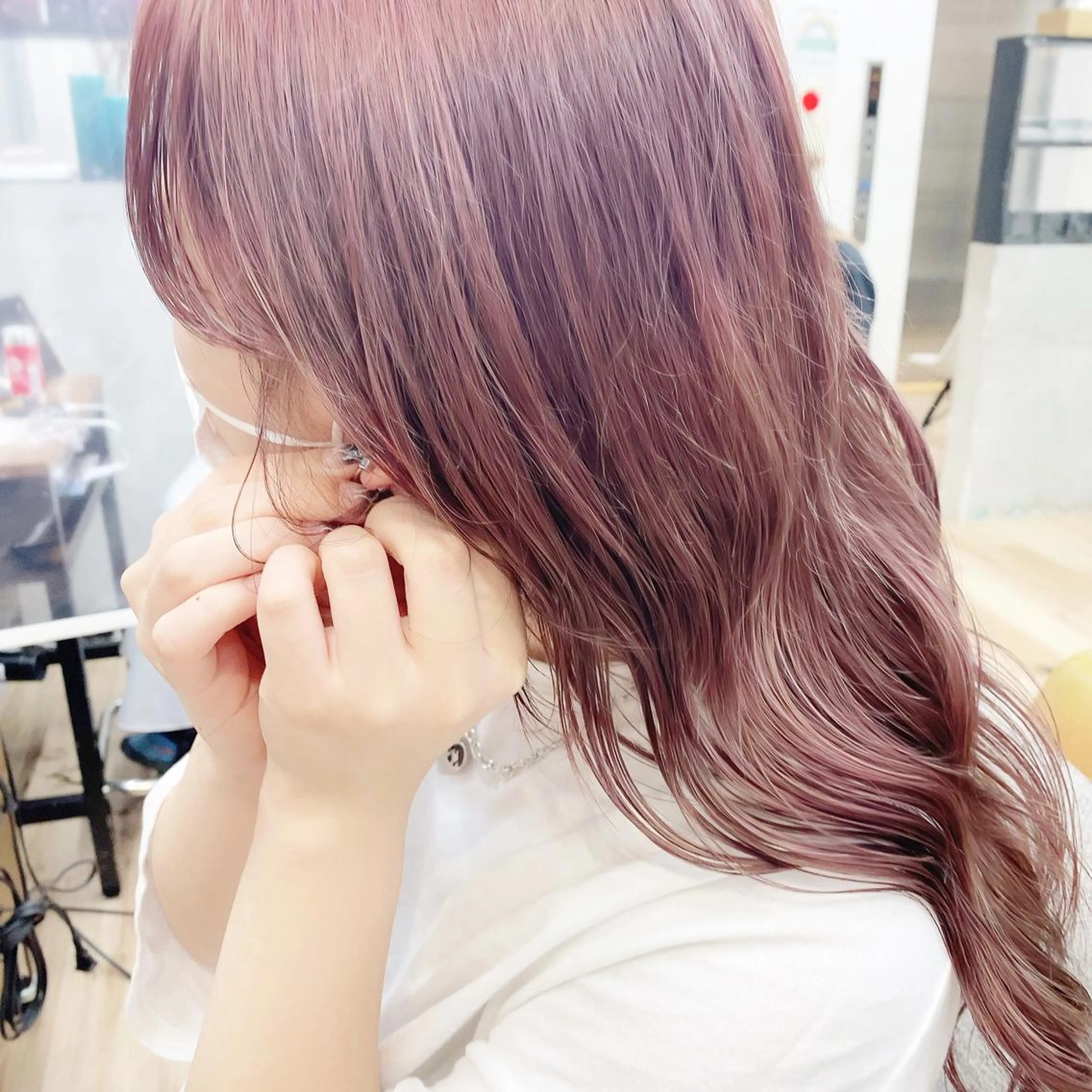 ロング パーマ Riposo.所属・✨艶髪✨ 奈須晴香のヘアスタイル