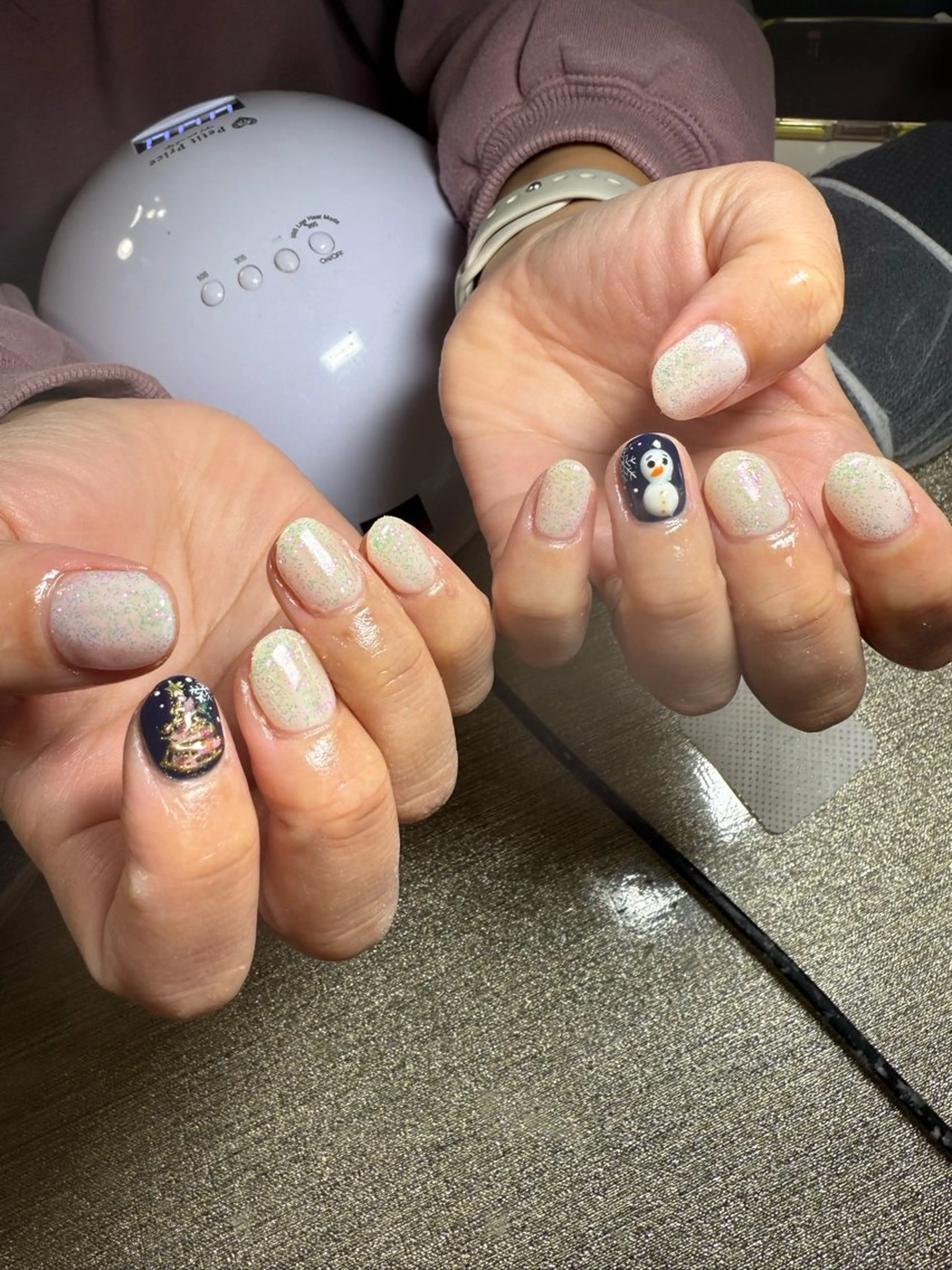 ワンカラー＋アート2本盛り放題❤️‍🔥￥4980の写真