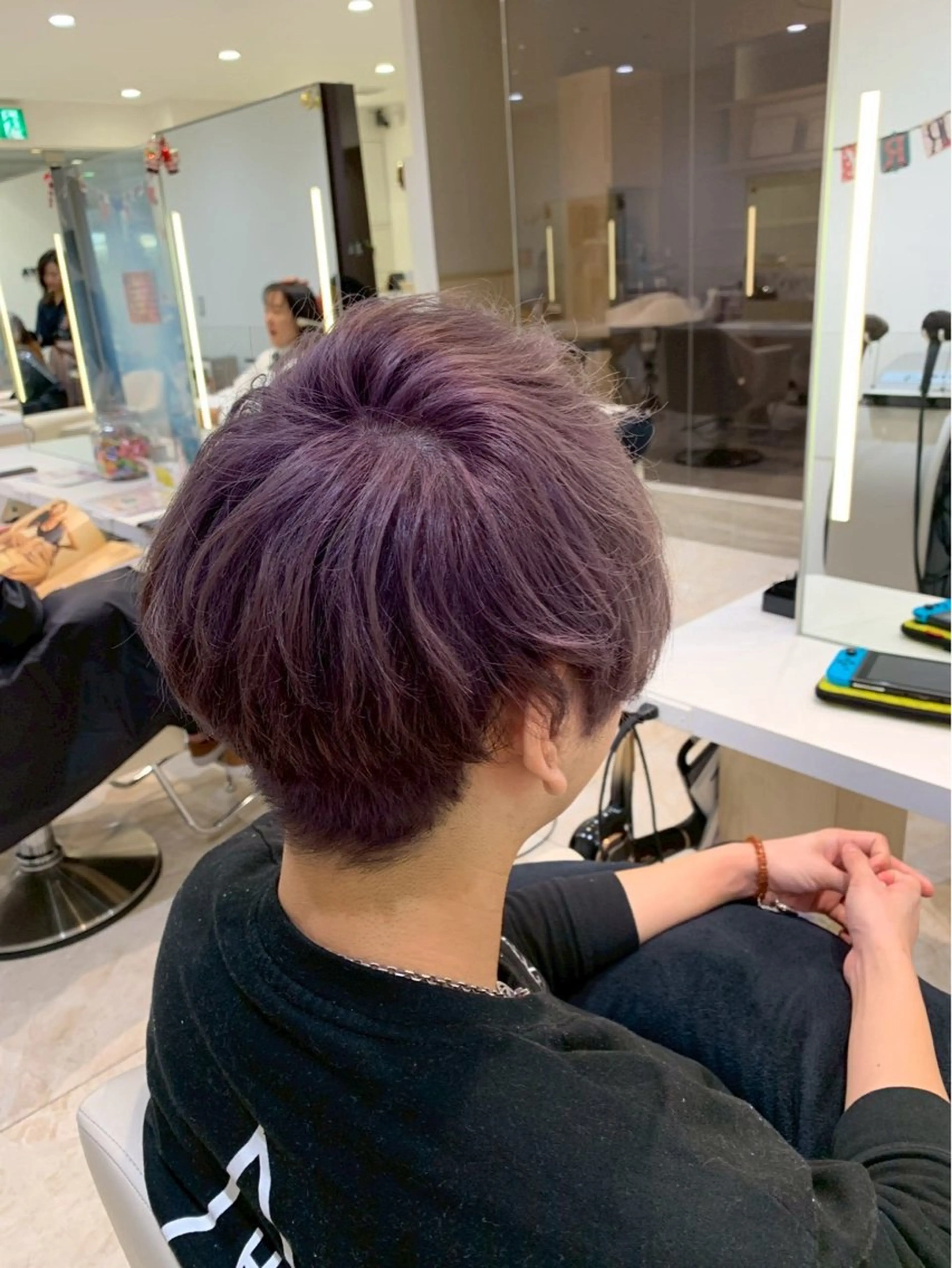 カラー メンズ men'sカラー 小中達喜のヘアスタイル