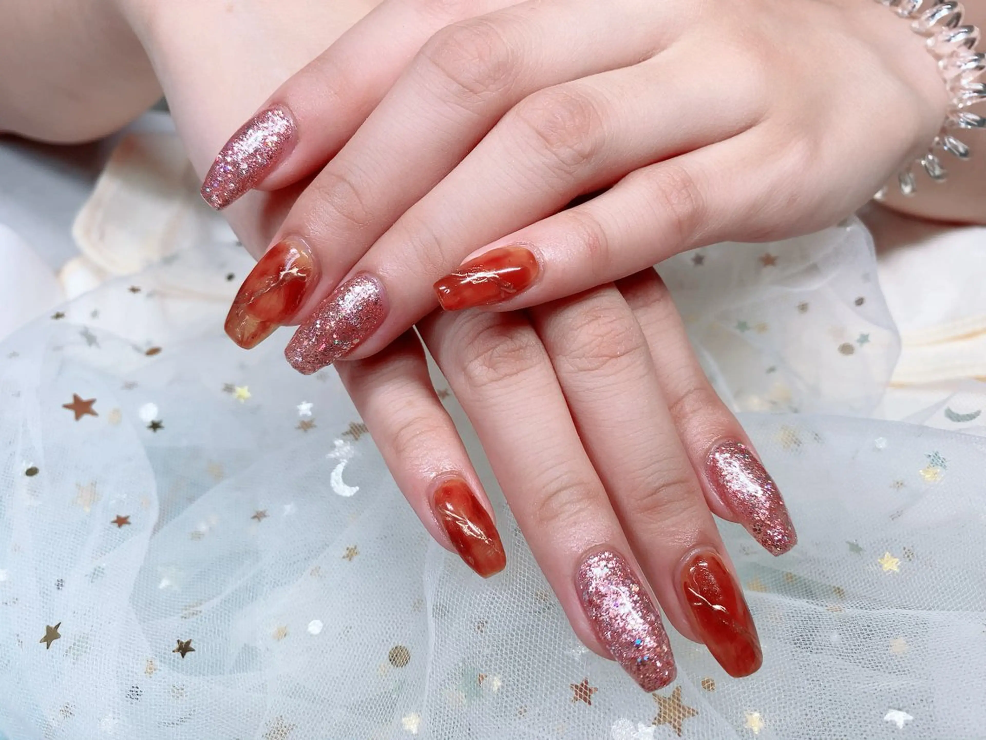 ネイル ハンドネイル 【トロワ ラパン】 Mayaのネイルデザイン