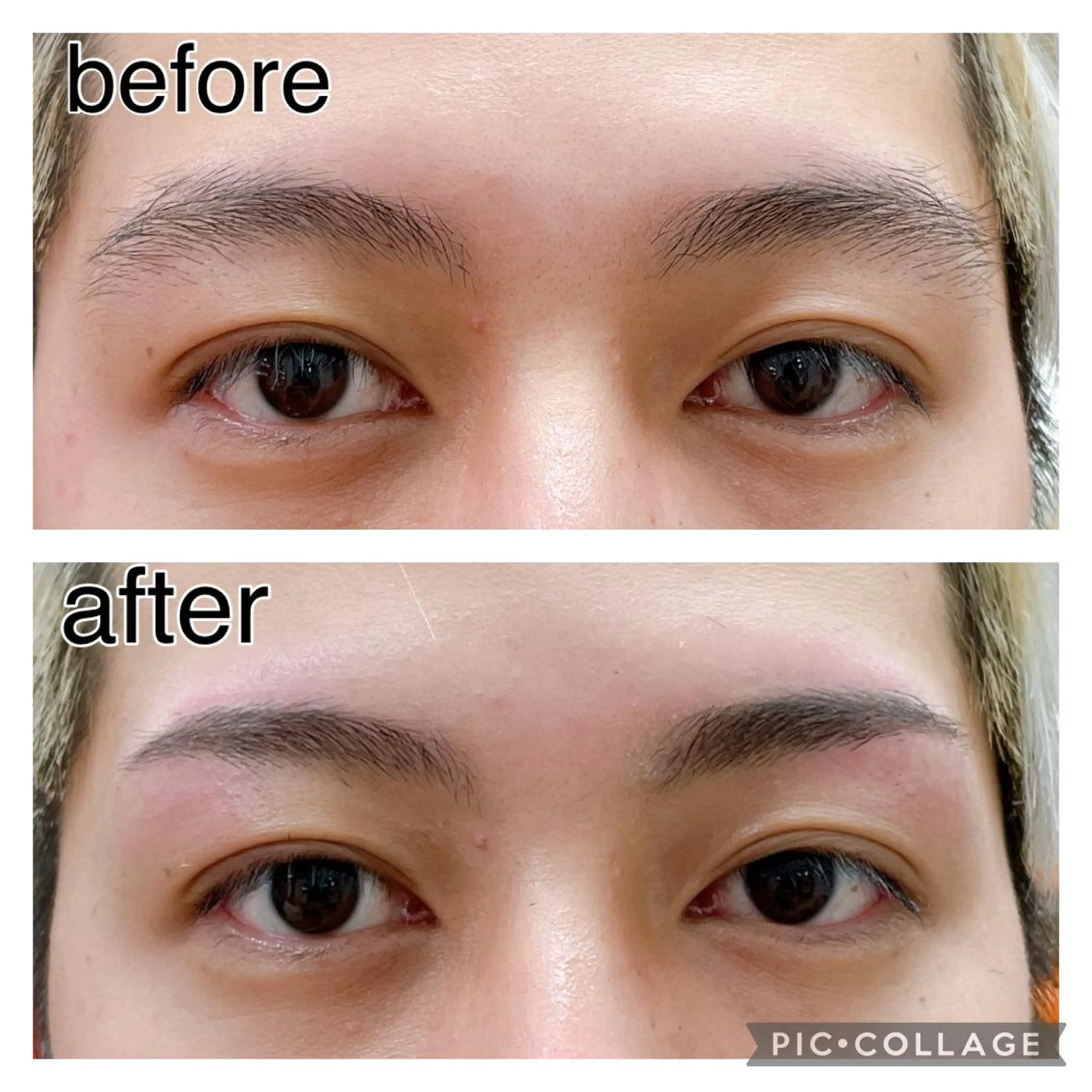 アイブロウ メンズアイブロウ 眉毛ワックス脱毛 スタジオAZ所属・jasmine yamashitaのマツエク・マツパデザイン