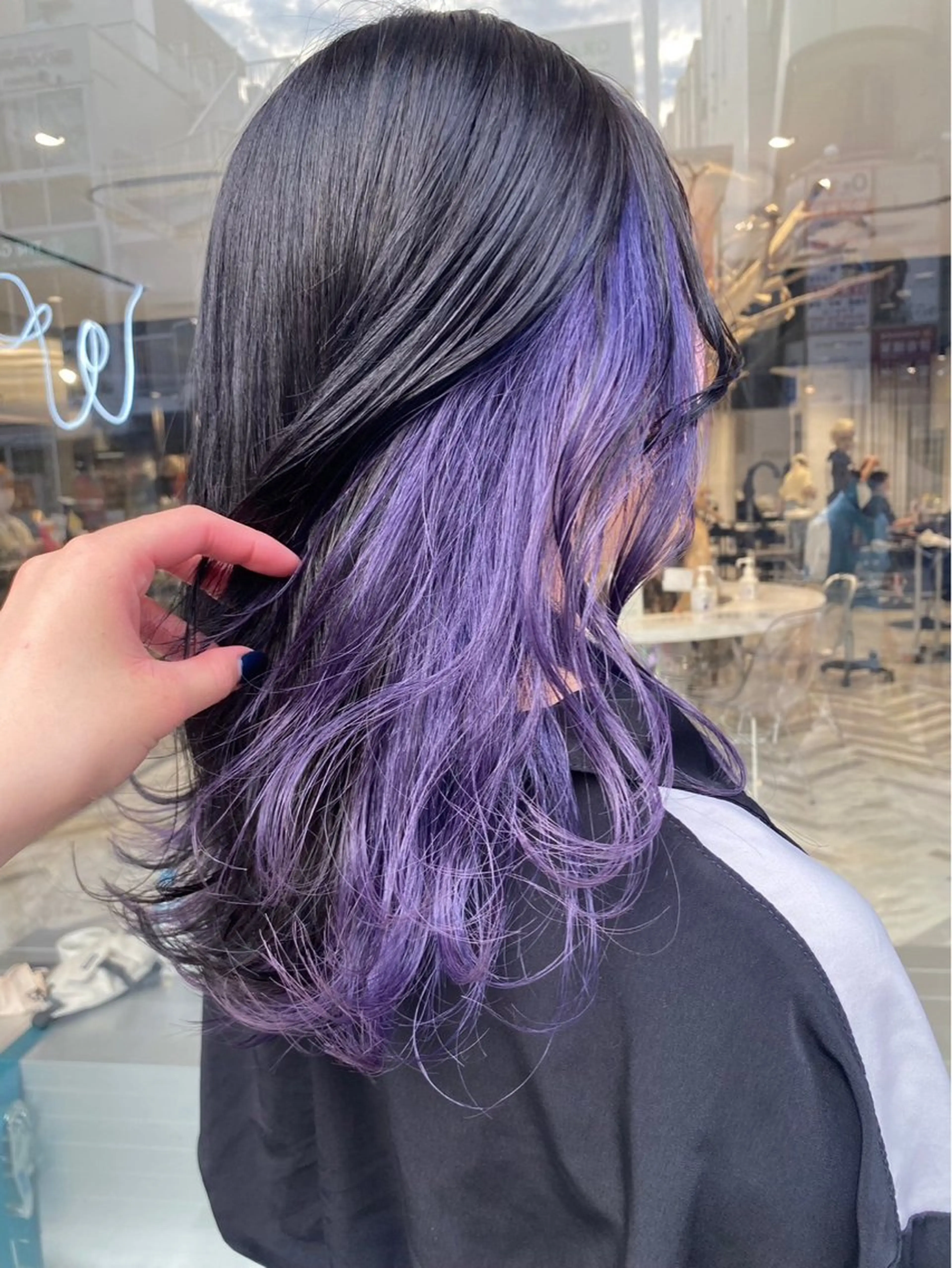 ロング カラー 🩵yuribou /カラー/ボブ🩵のヘアスタイル